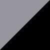 Metallic Silver/Black/Black