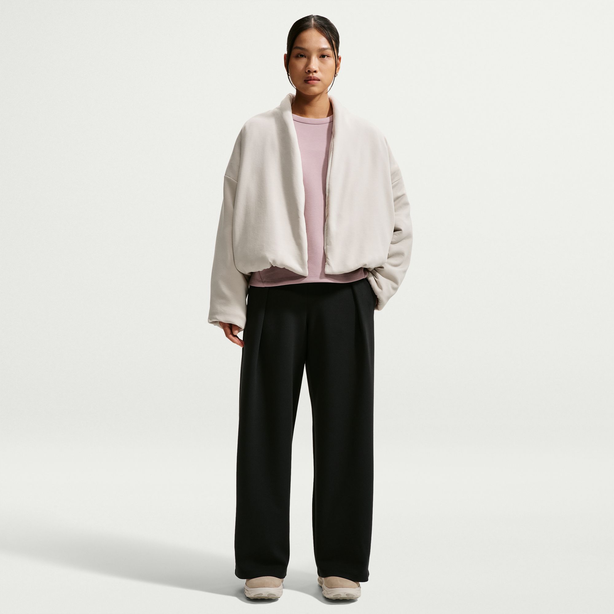 Nike Women's 24.7 ImpossiblySoft Dri-FIT High-Waisted Wide-Leg Pants