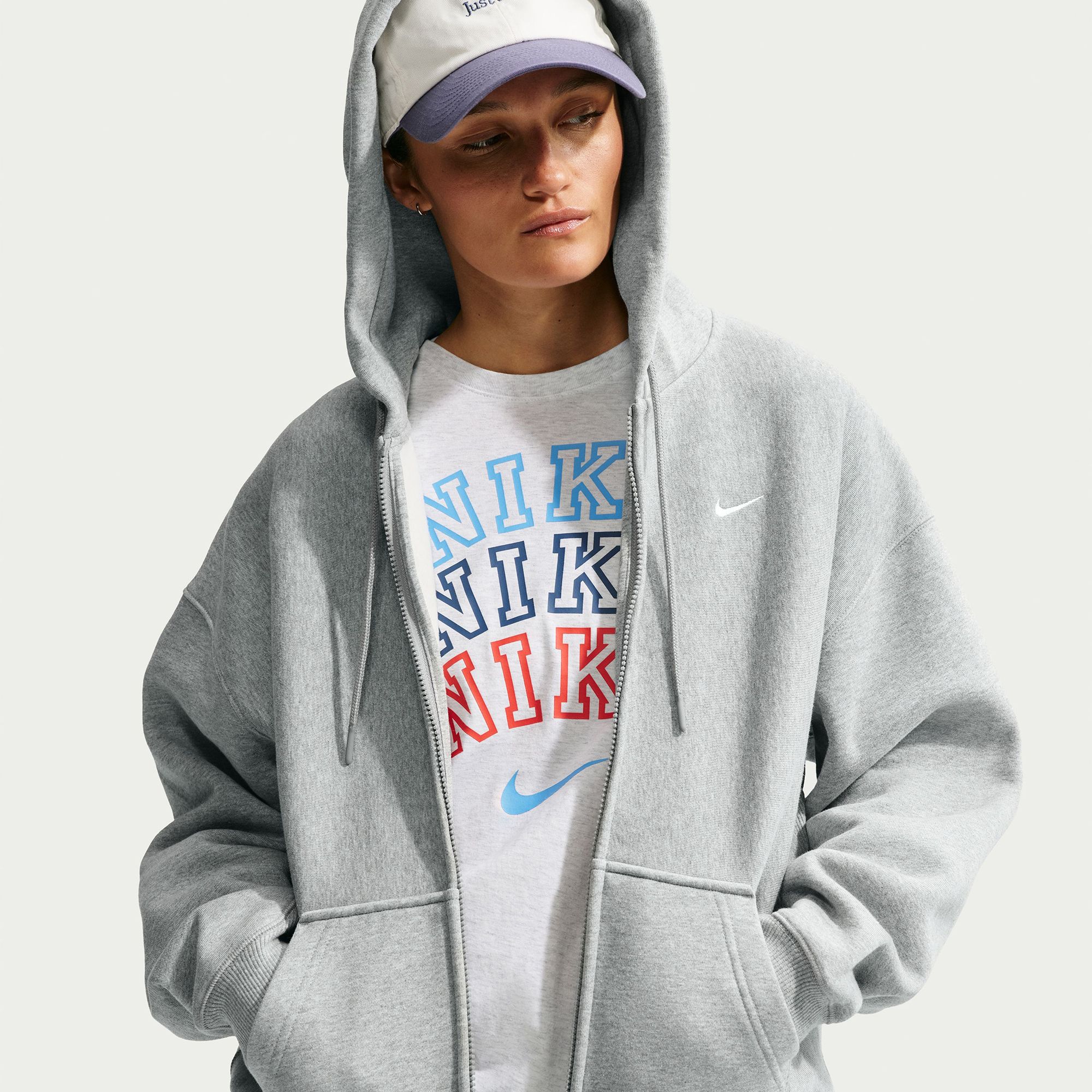 Nike Women's Studio Fleece Heavyweight Full-Zip Hoodie