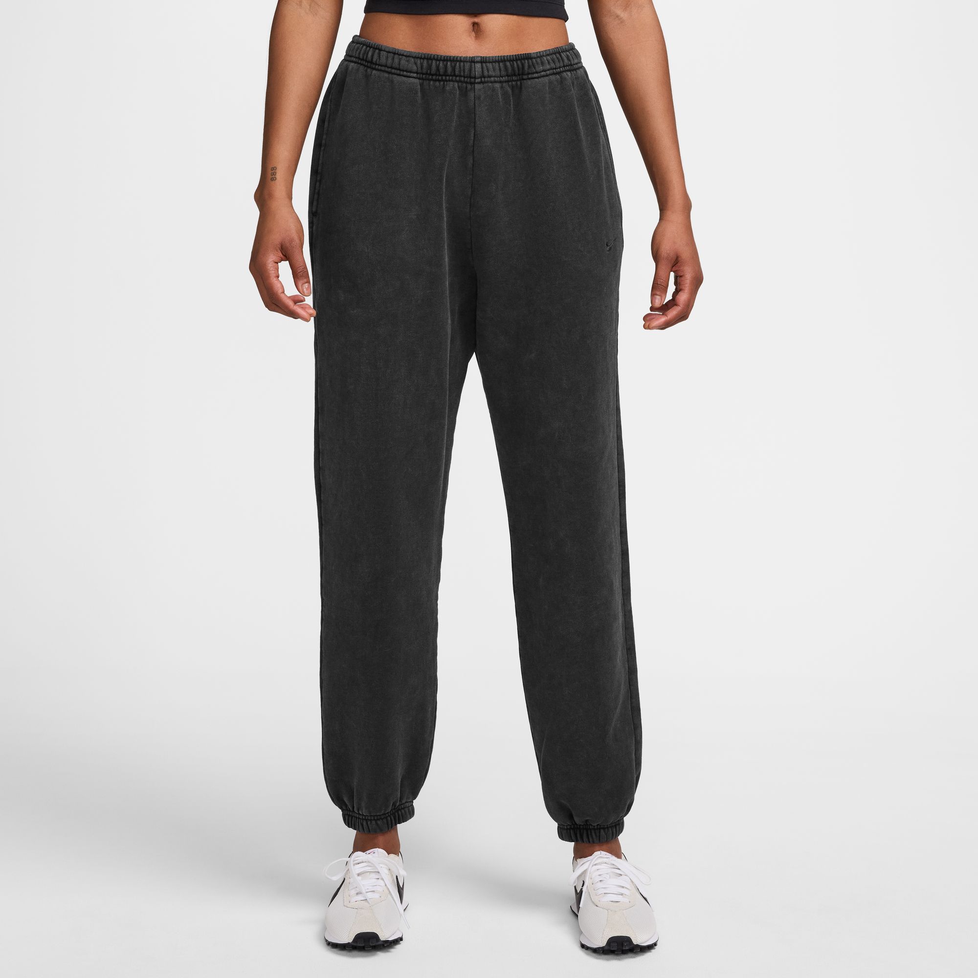 Nike Women's Studio Fleece Medium Weight Oversized Washed Pants