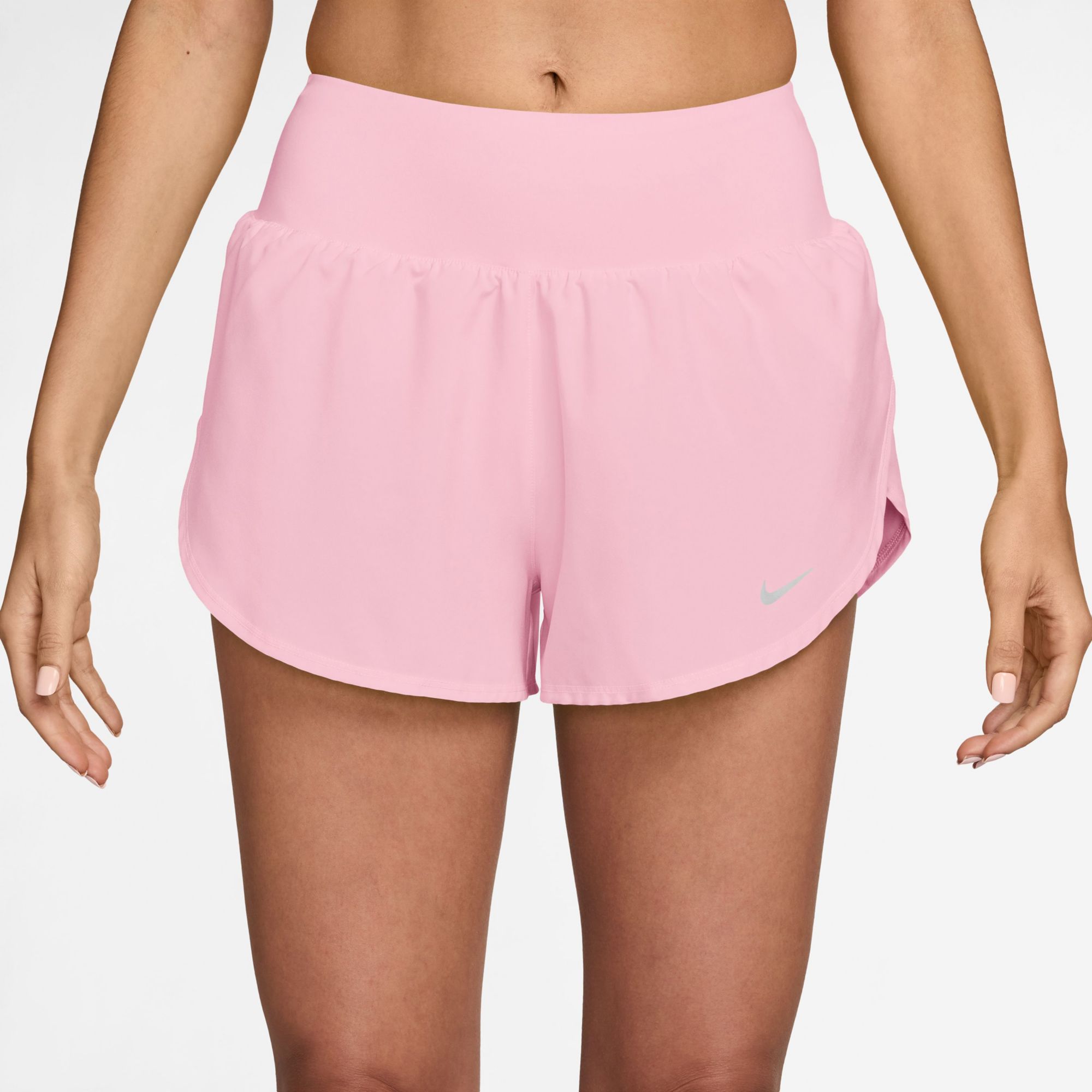 Nike Women's Flow Dri-FIT Mid-Rise Running Shorts