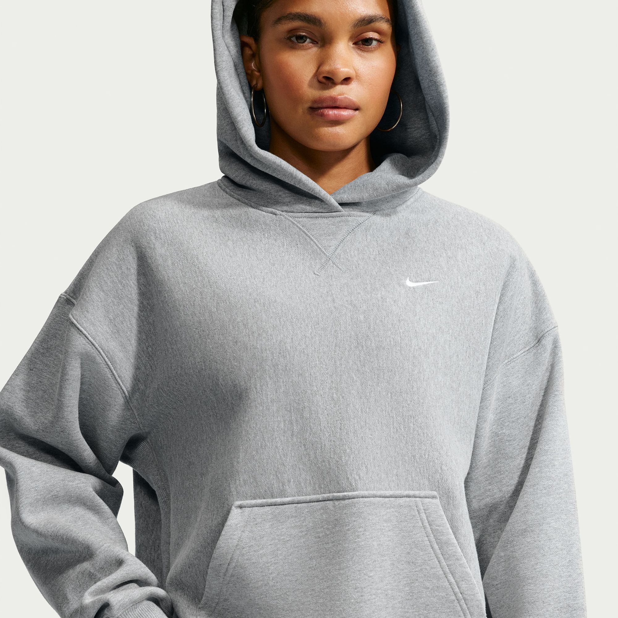 Nike Women's Studio Fleece Heavyweight Oversized Hoodie