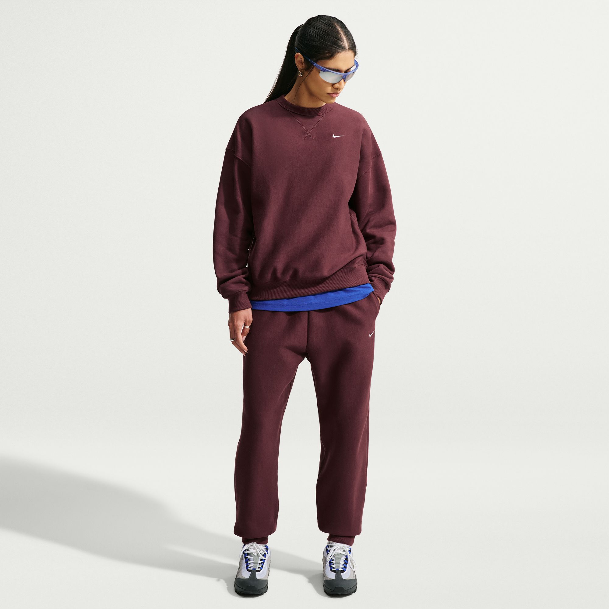 Nike Women's Studio Fleece Heavyweight Oversized Joggers
