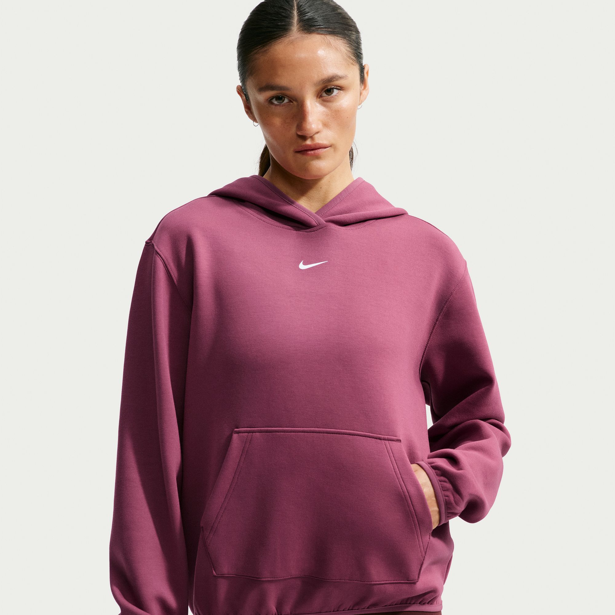 Nike Women's Studio Fleece Dri-FIT Hoodie
