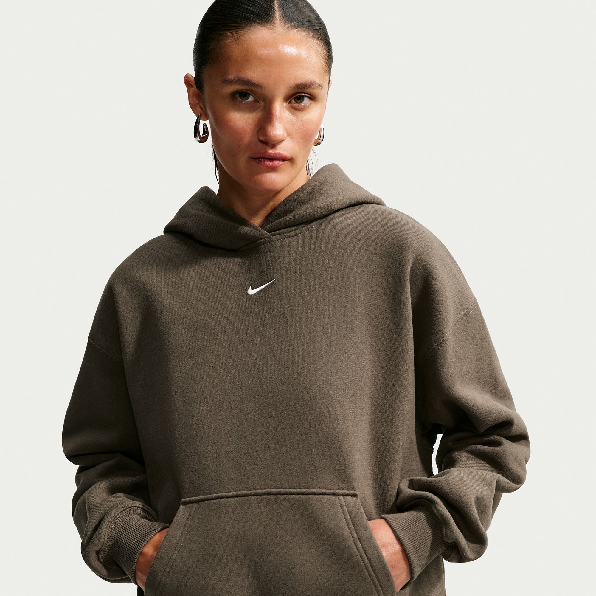 Nike Women's Studio Fleece Oversized Hoodie