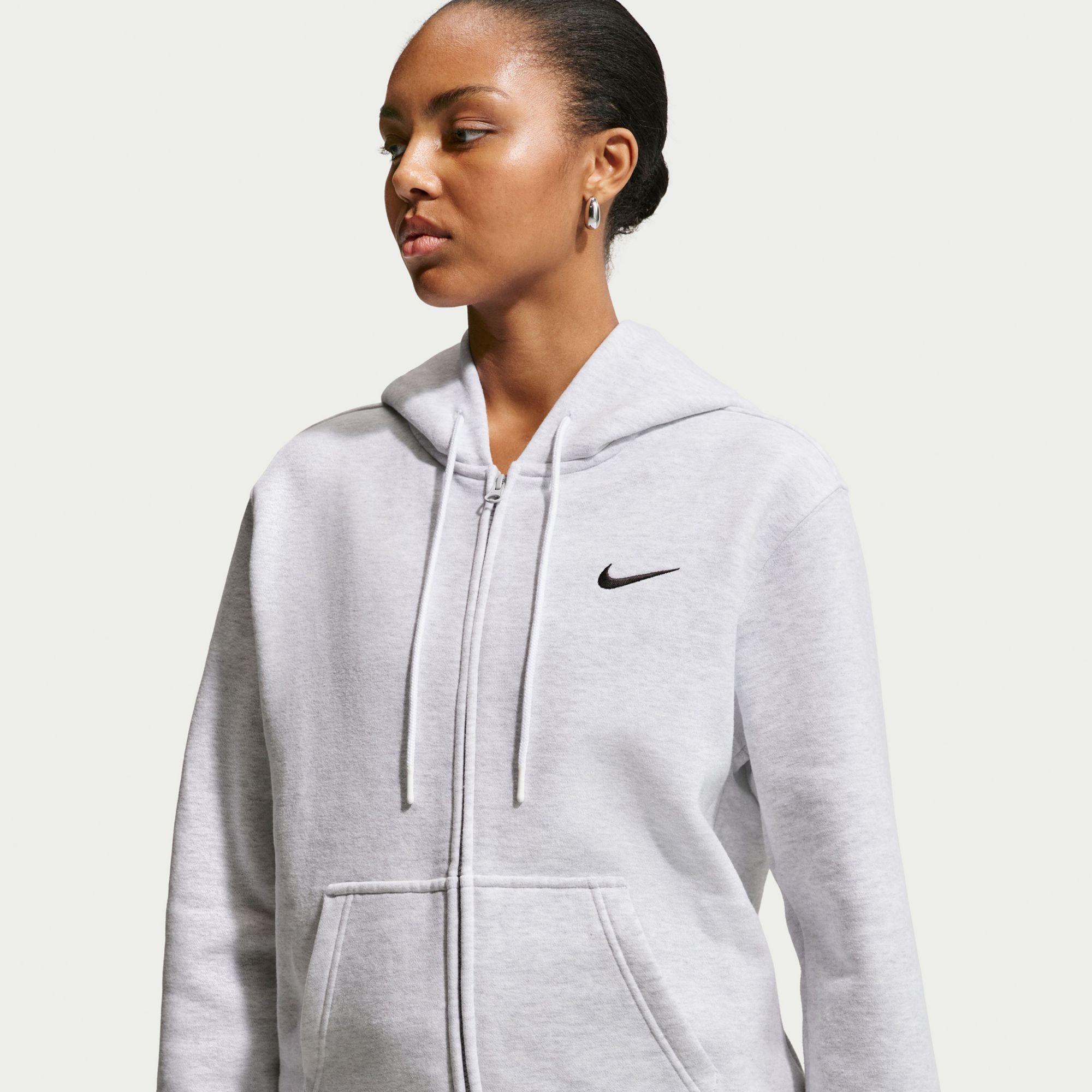 Nike Women's Studio Fleece Full-Zip Hoodie