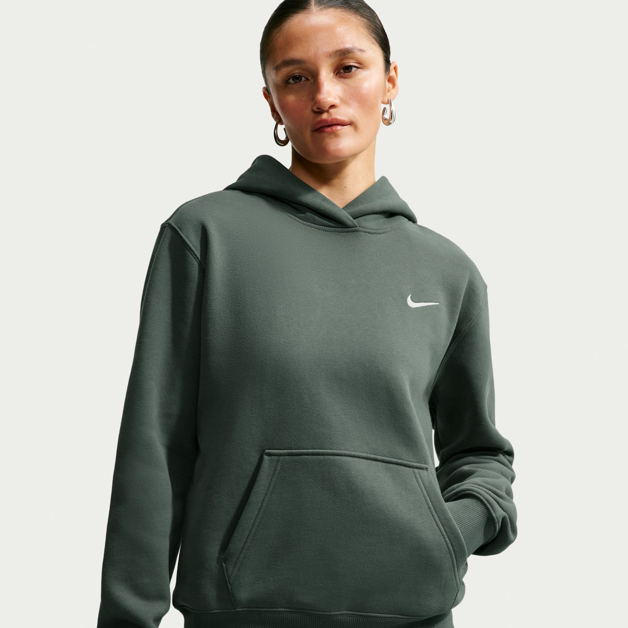 Nike Women's Studio Fleece Medium Weight Hoodie