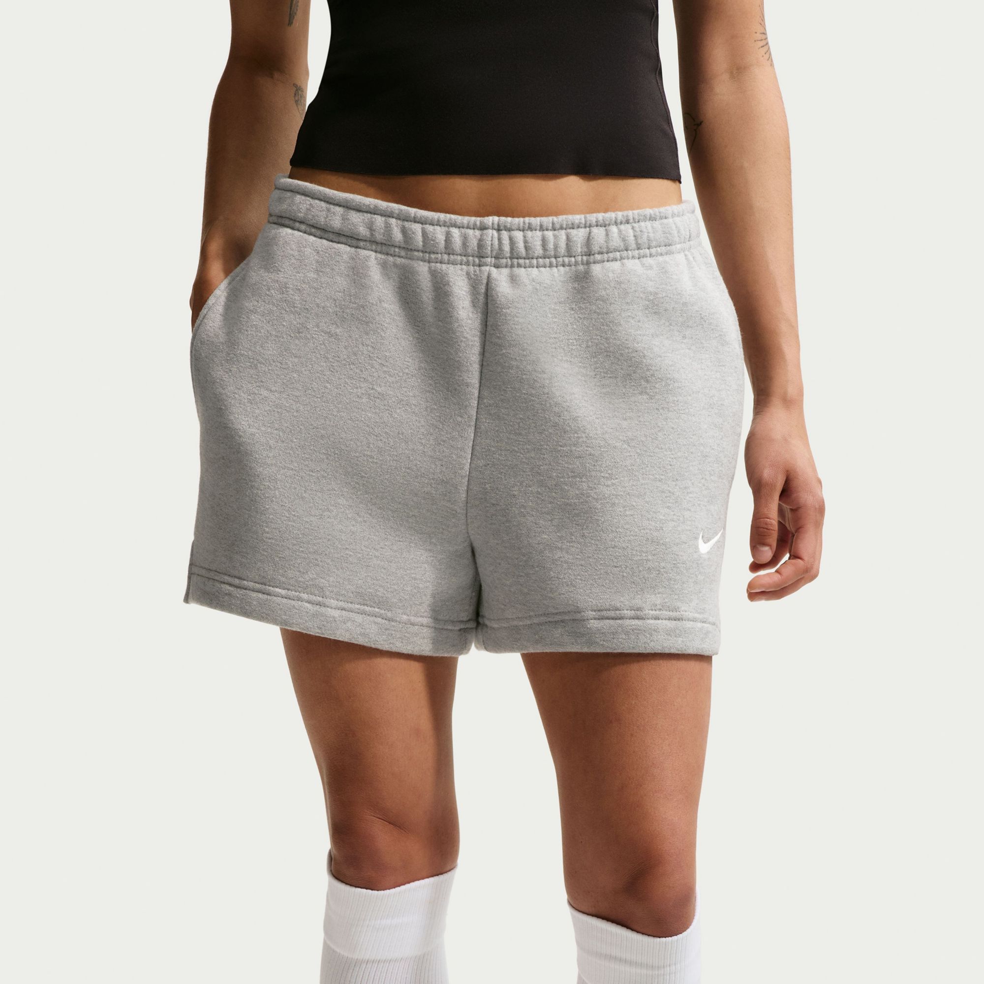 Nike Women's Studio Fleece Medium Weight Shorts