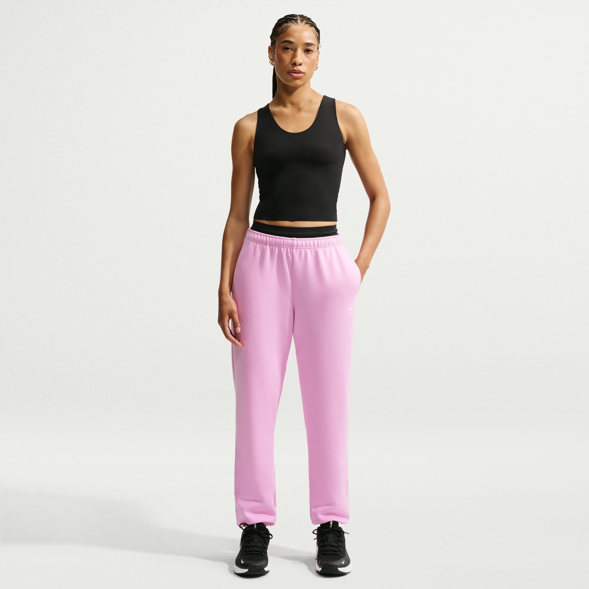 Nike Women's Studio Fleece Dri-FIT Pants