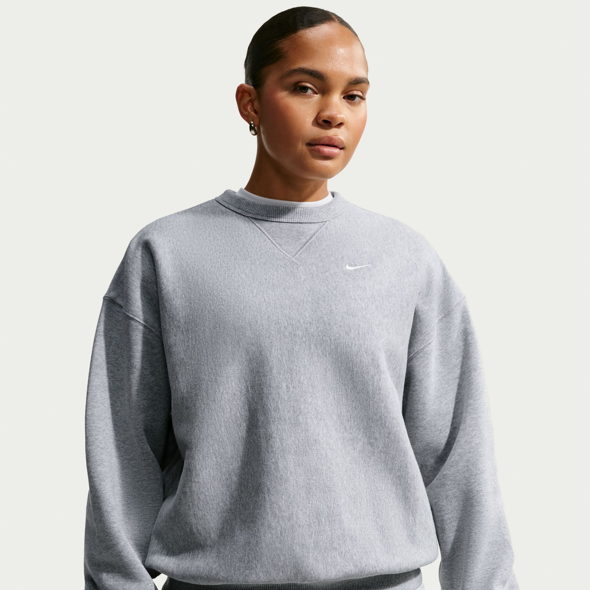 Nike Women's Studio Fleece Heavyweight Oversized Crew