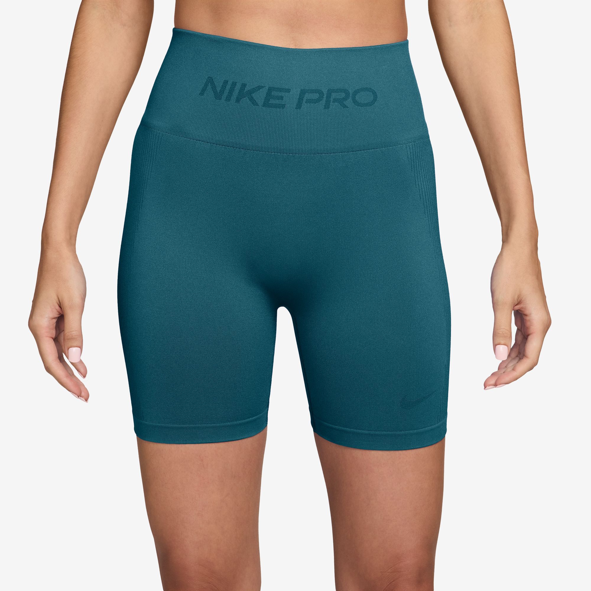 Nike Women's Pro Seamless Dri-FIT High-Waisted 5" Biker Shorts