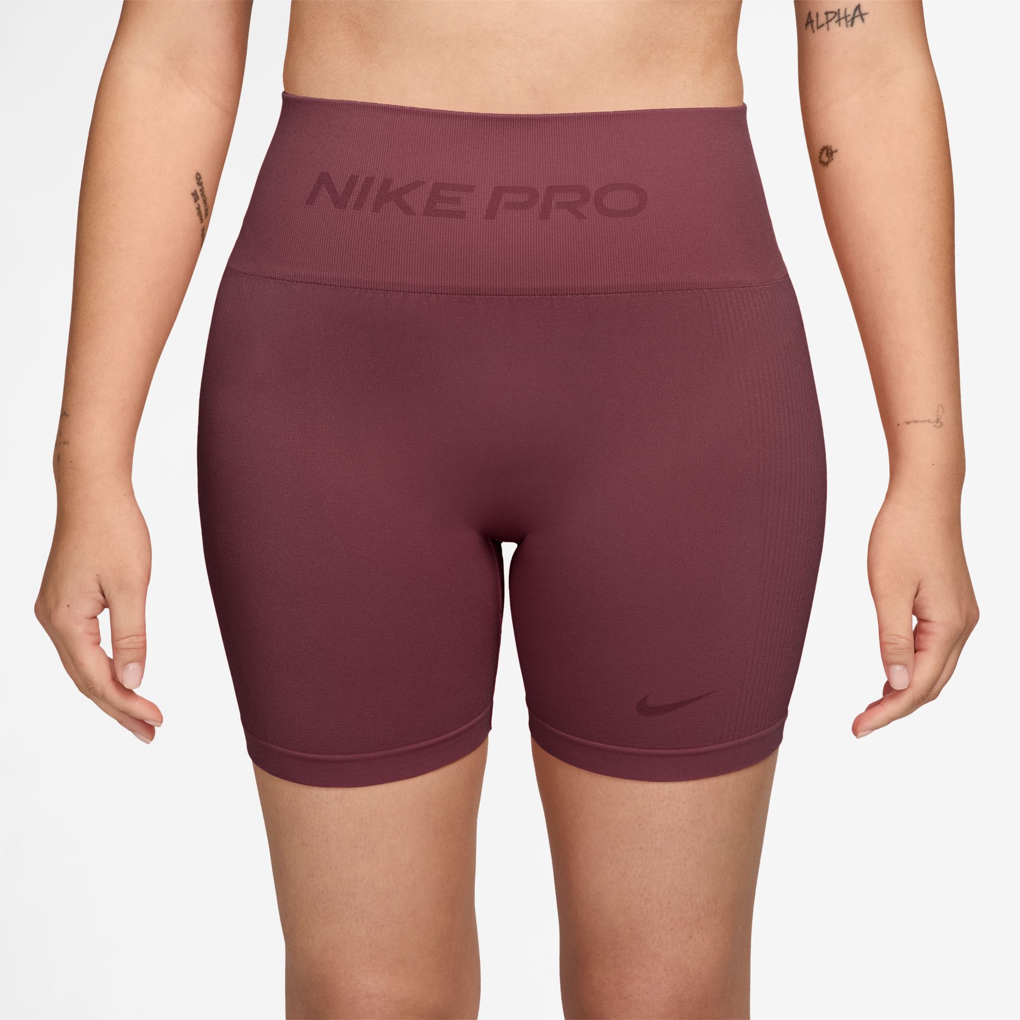 Nike Women's Pro Seamless Dri-FIT High-Waisted 5" Biker Shorts