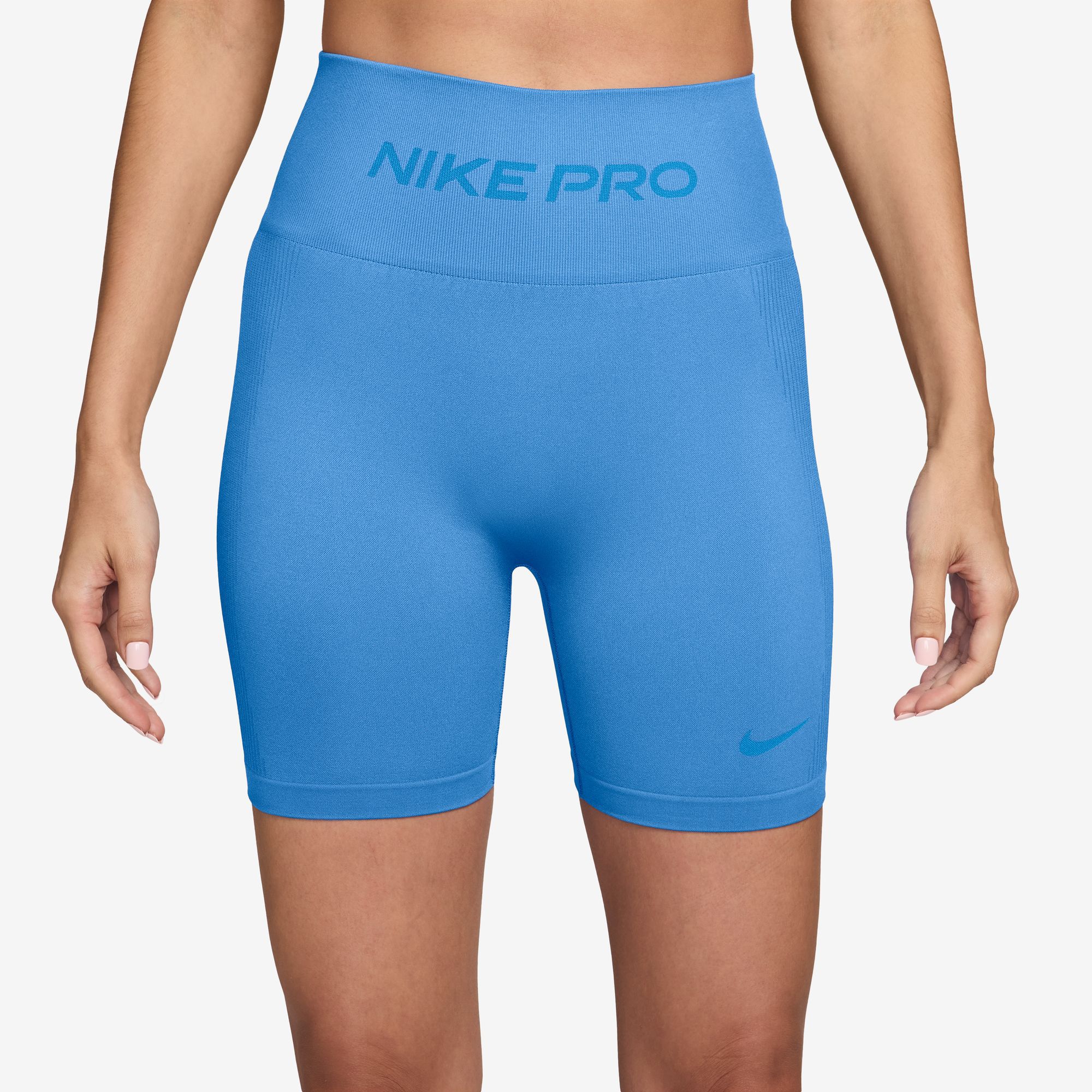 Nike Women's Pro Seamless Dri-FIT High-Waisted 5" Biker Shorts