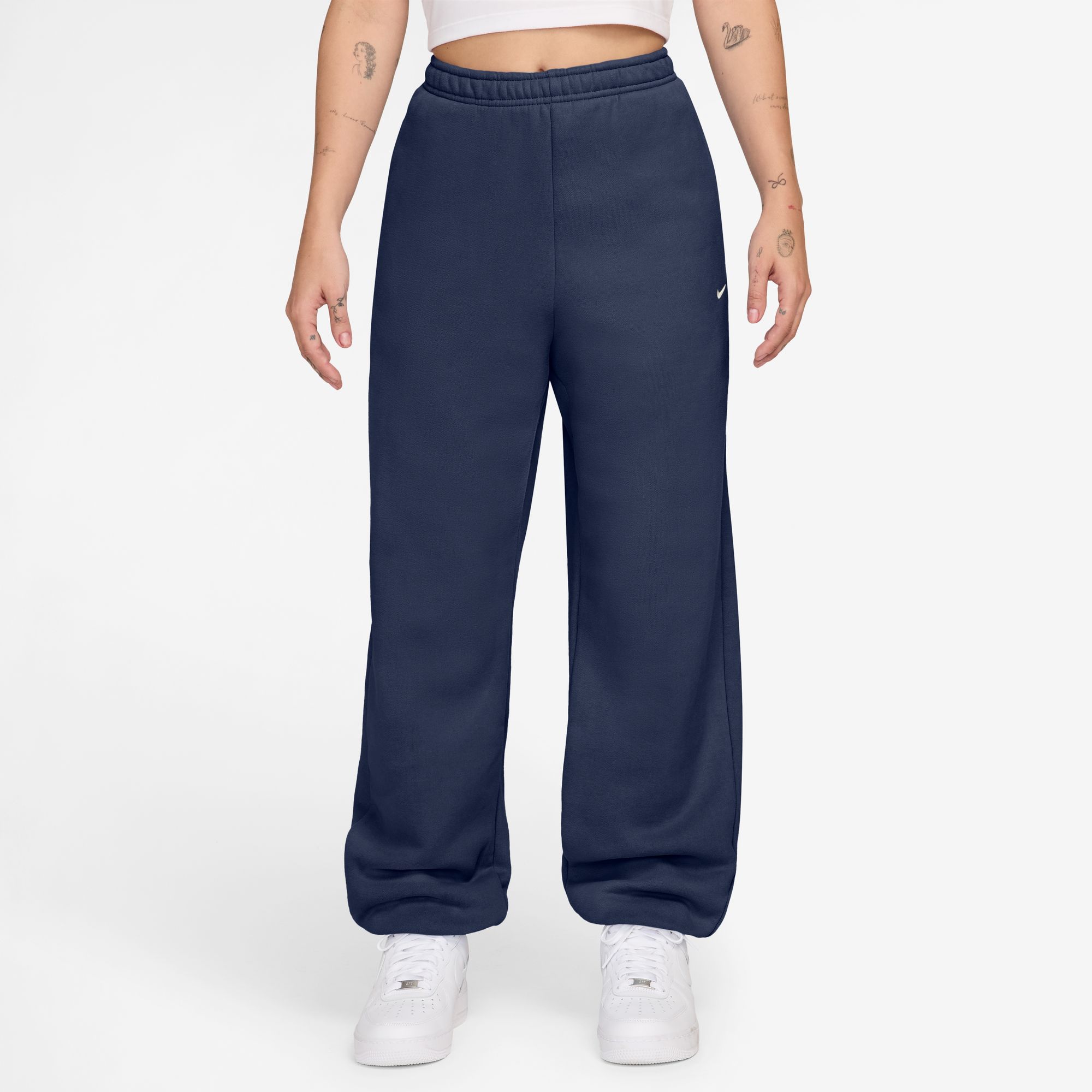 Nike Women's Studio Fleece Oversized Cuffed Pants