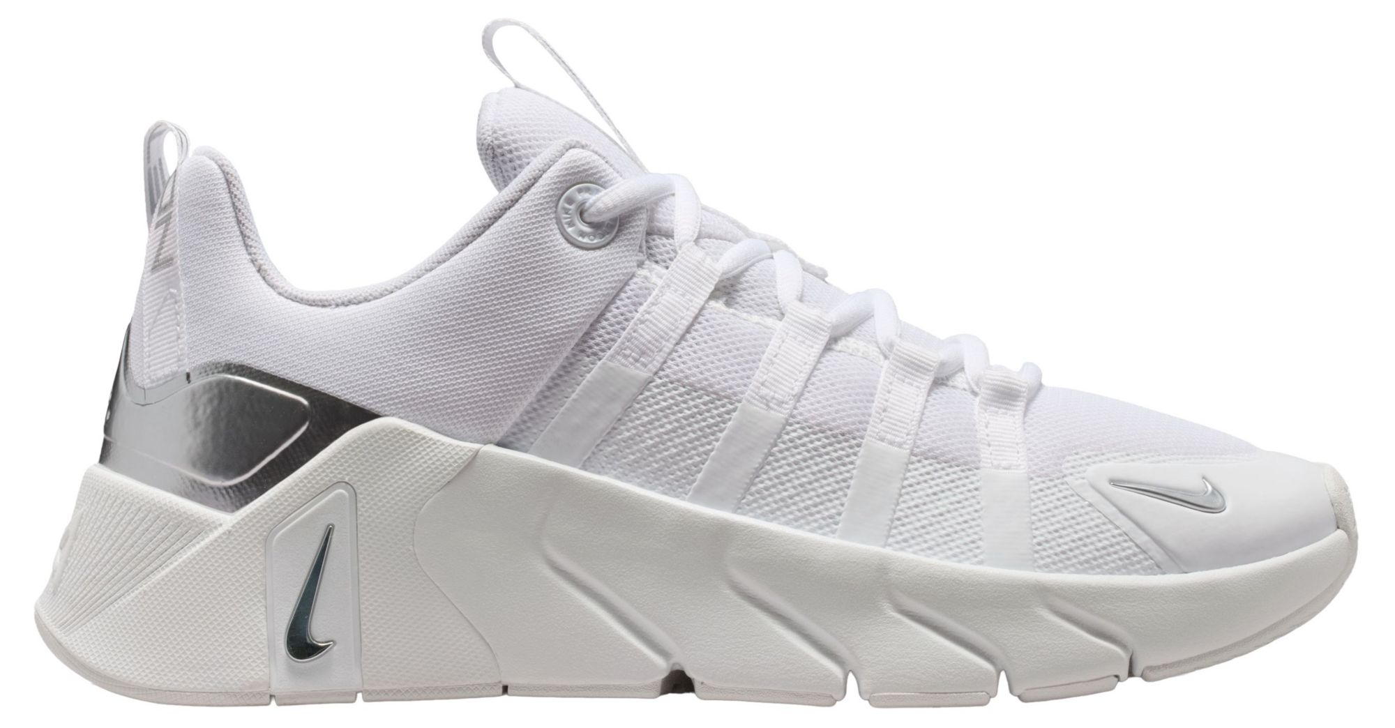 White/Metallic Silver