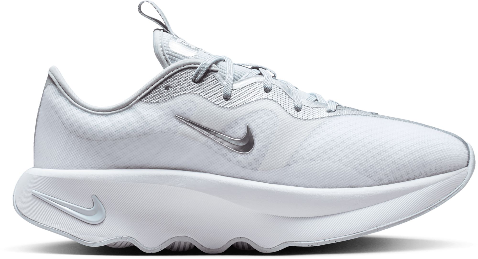 White/Metallic Silver