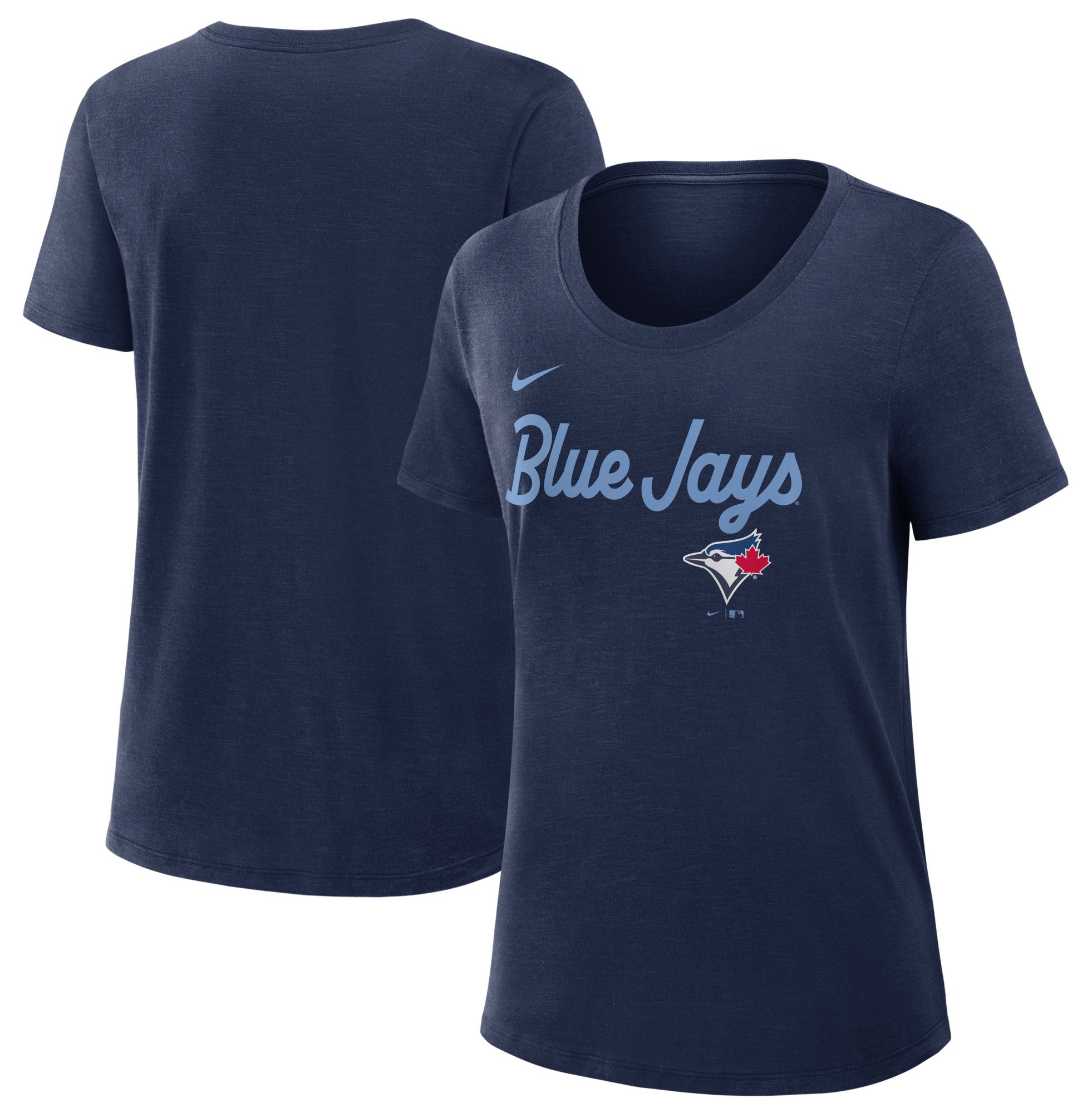 Nike Women's Toronto Blue Jays Navy Slub T-Shirt