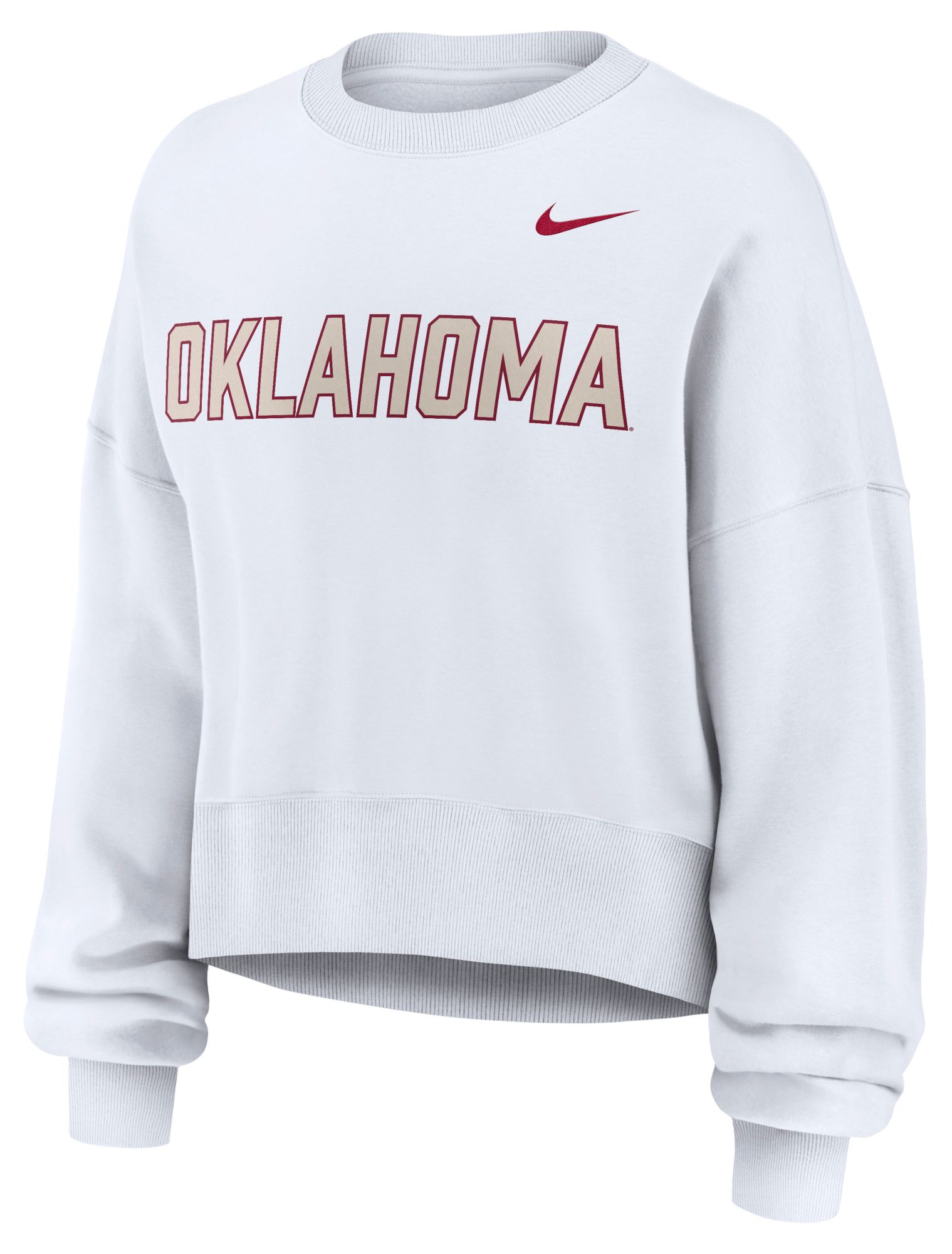 Nike Women's Oklahoma Sooners Phoenix Crewneck Sweatshirt