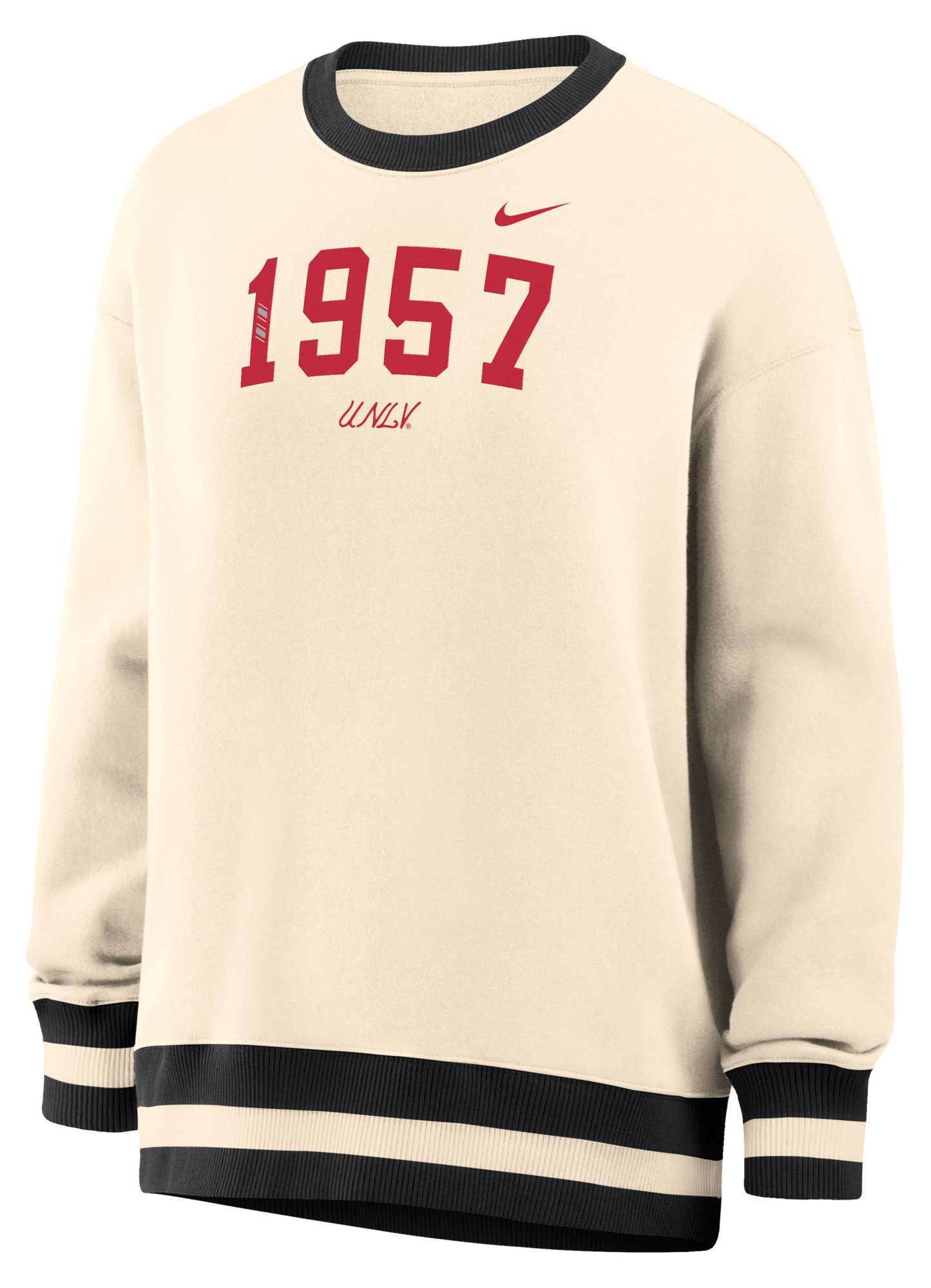 Nike Women's UNLV Rebels White Phoenix Crewneck Sweatshirt