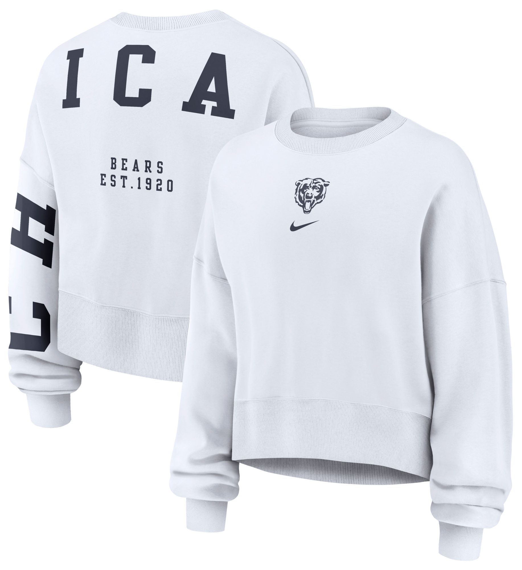 Nike Women's Chicago Bears Phoenix Crewneck Sweatshirt