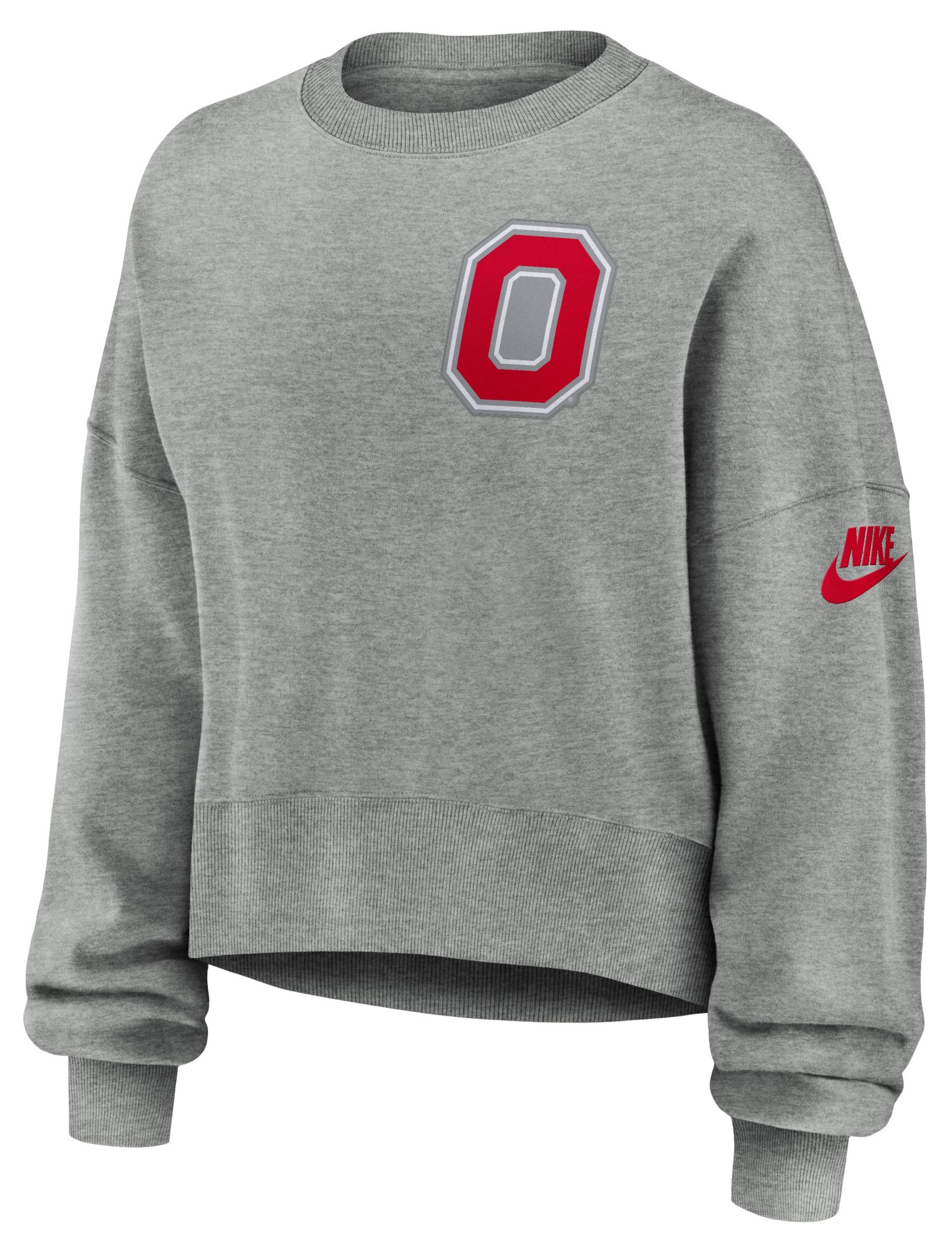 Nike Women's Ohio State Buckeyes Phoenix Crewneck Sweatshirt
