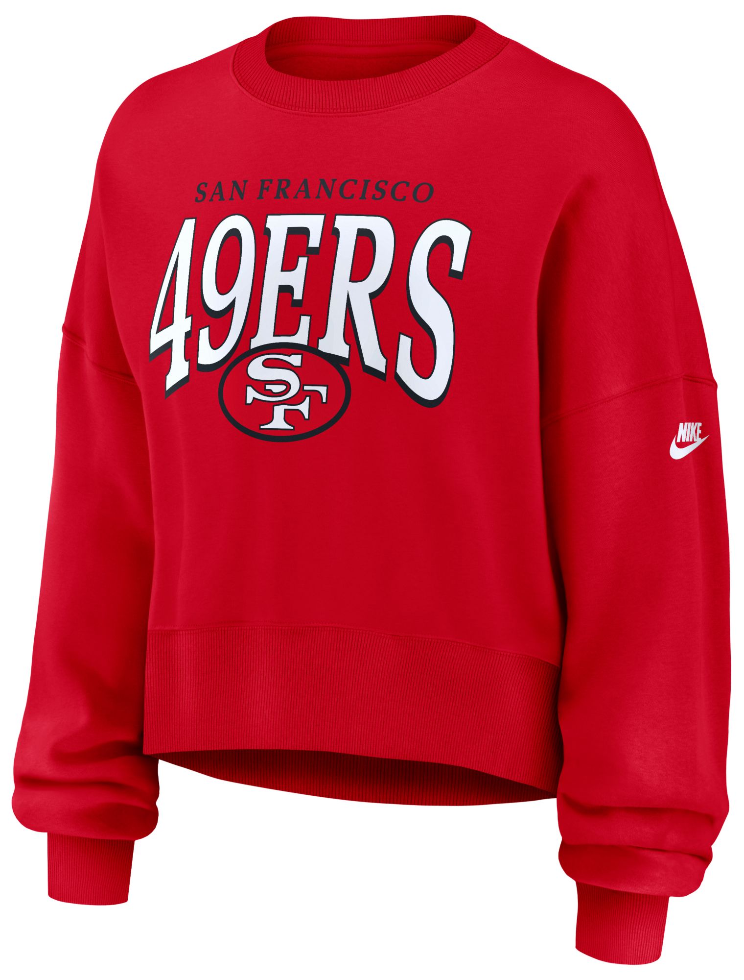 Nike Women's San Francisco 49ers Rewind Phoenix Crewneck Sweatshirt