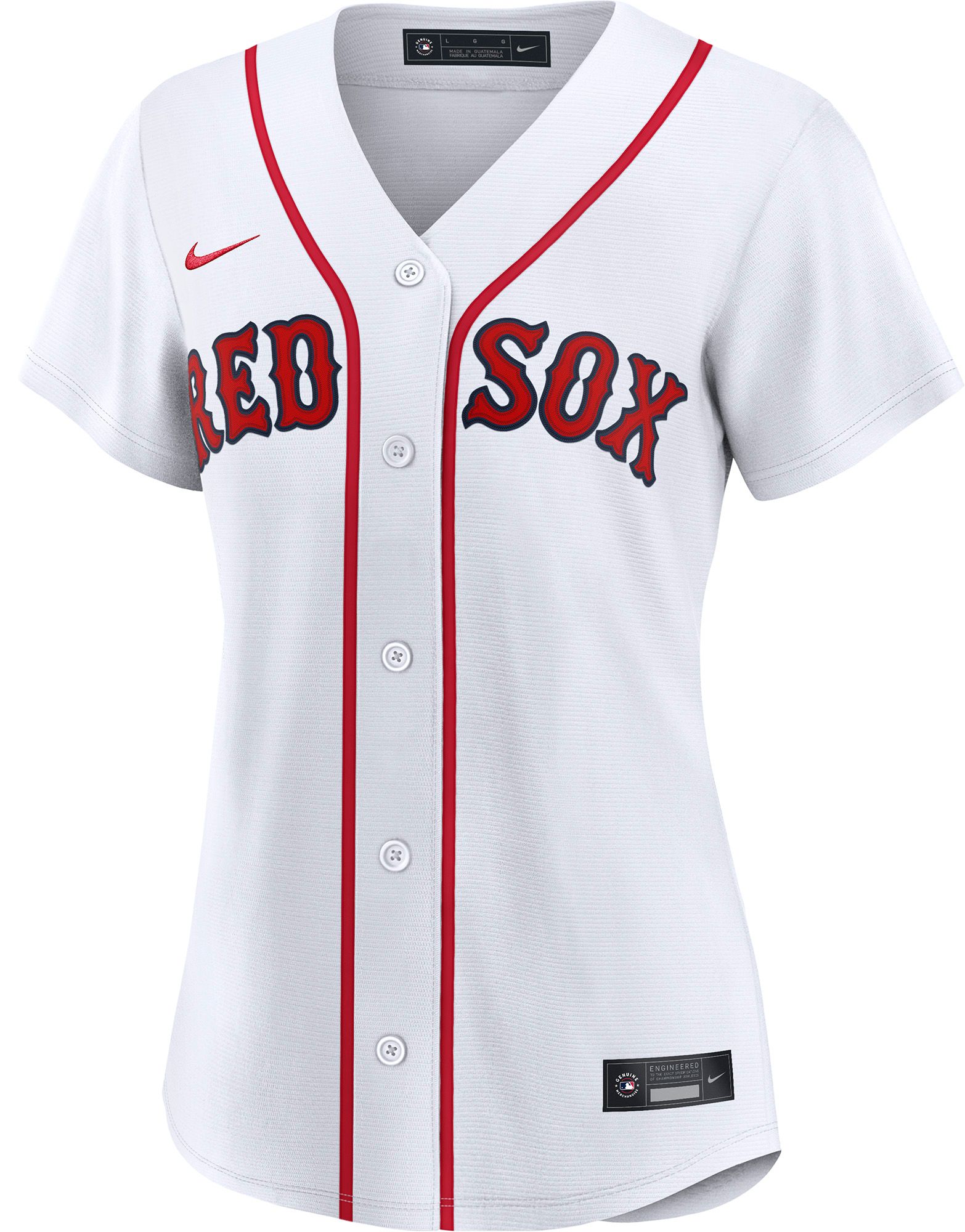 Nike Women's Boston Red Sox Blank Replica Home Jersey