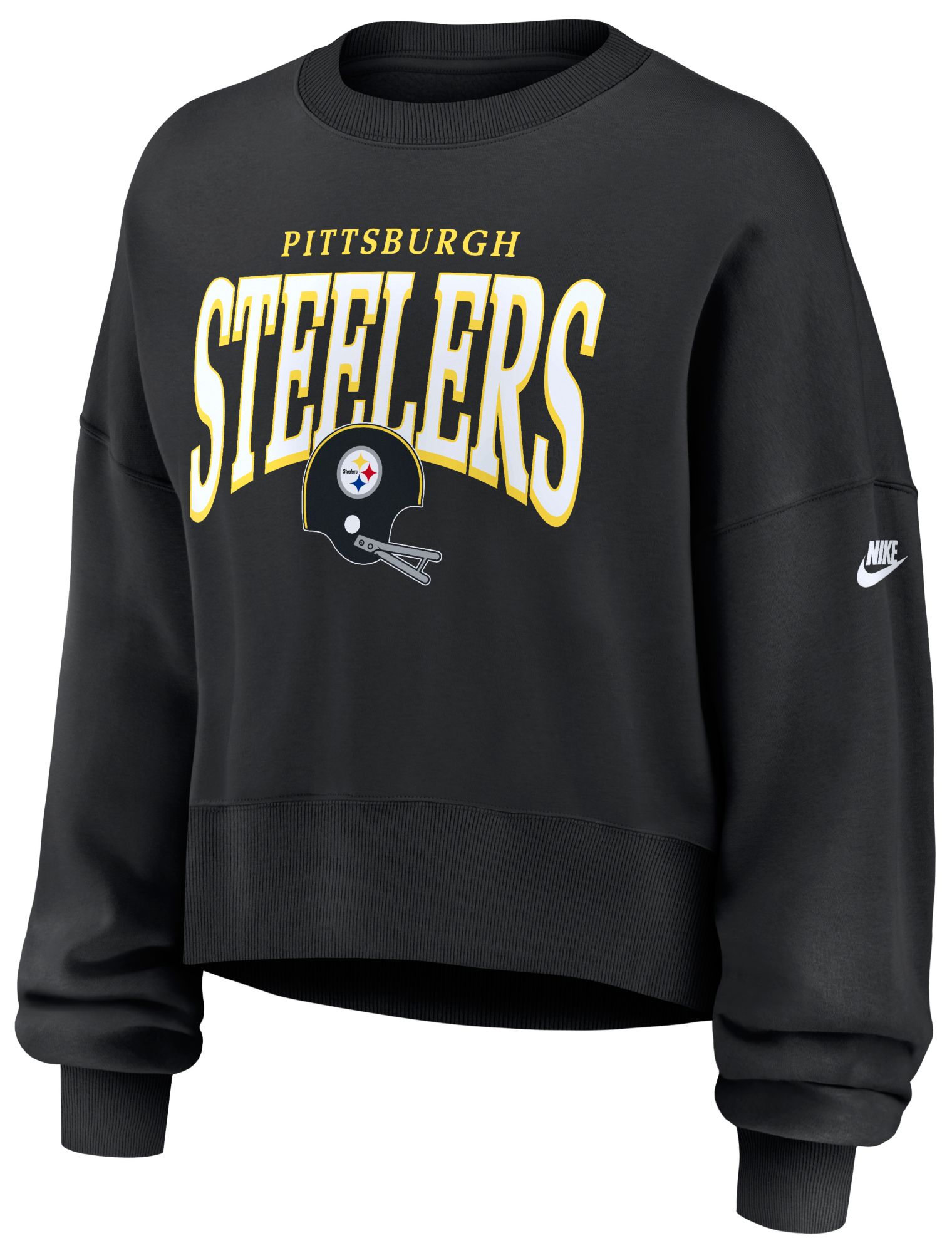 Nike Women's Pittsburgh Steelers Rewind Phoenix Crewneck Sweatshirt