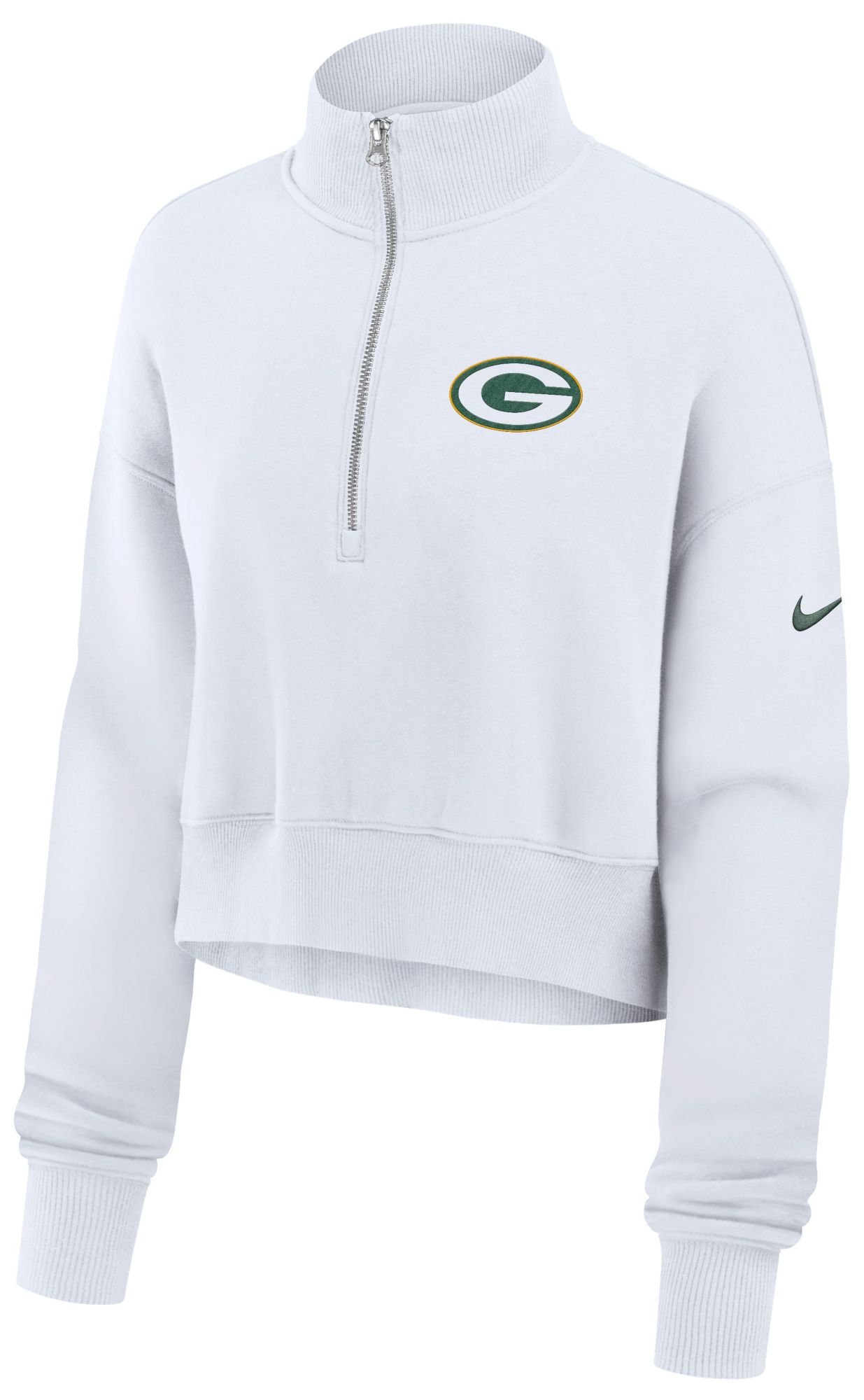Nike Women's Green Bay Packers Phoenix 1/2 Zip