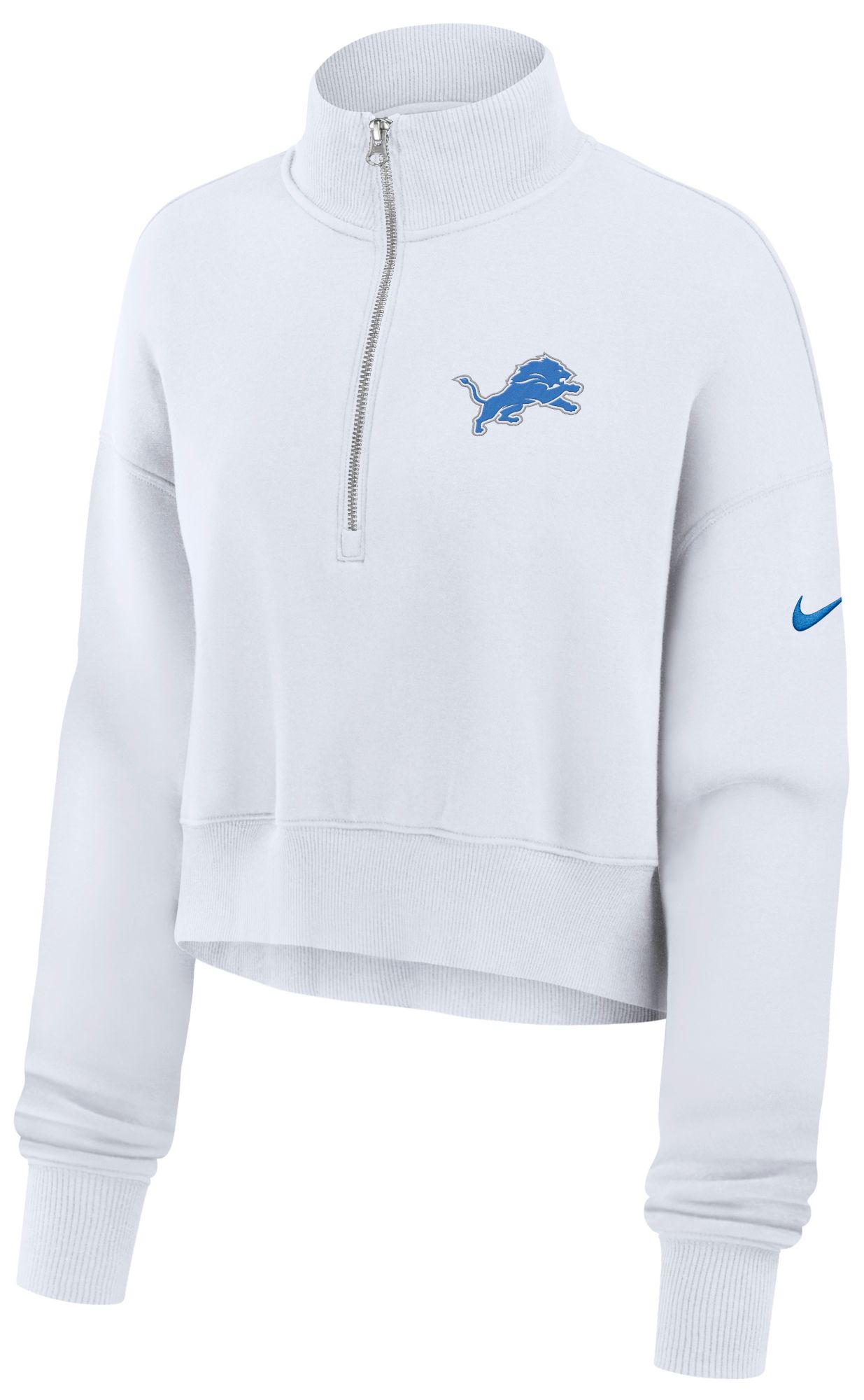 Nike Women's Detroit Lions Phoenix 1/2 Zip