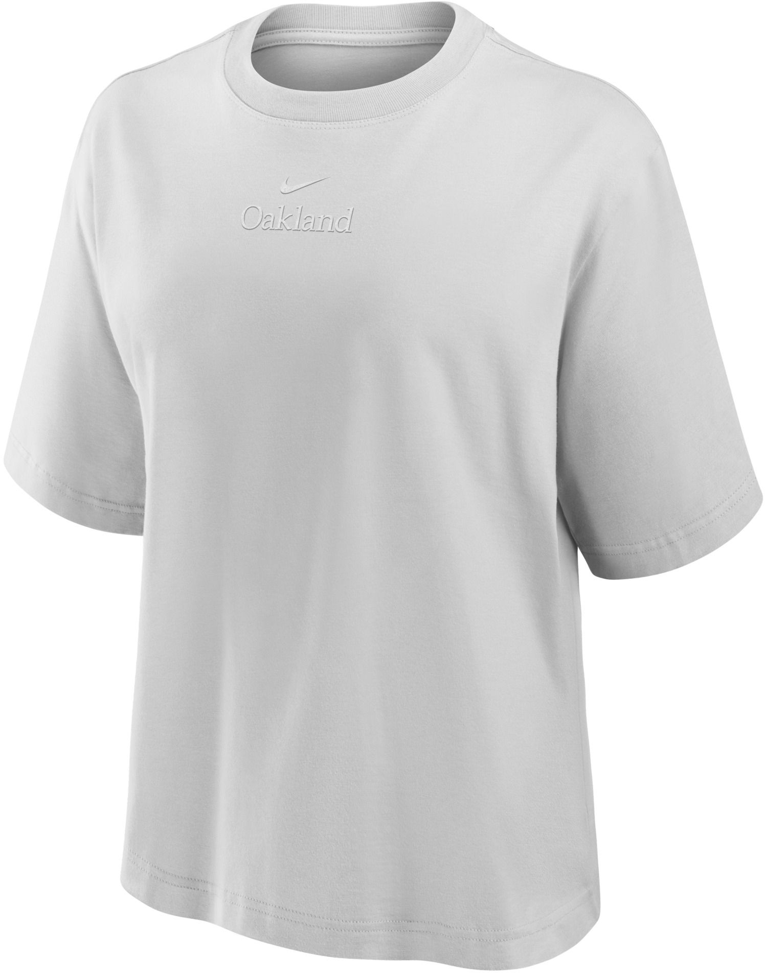 Nike Women's Oakland Gray Max90 Boxy City T-Shirt