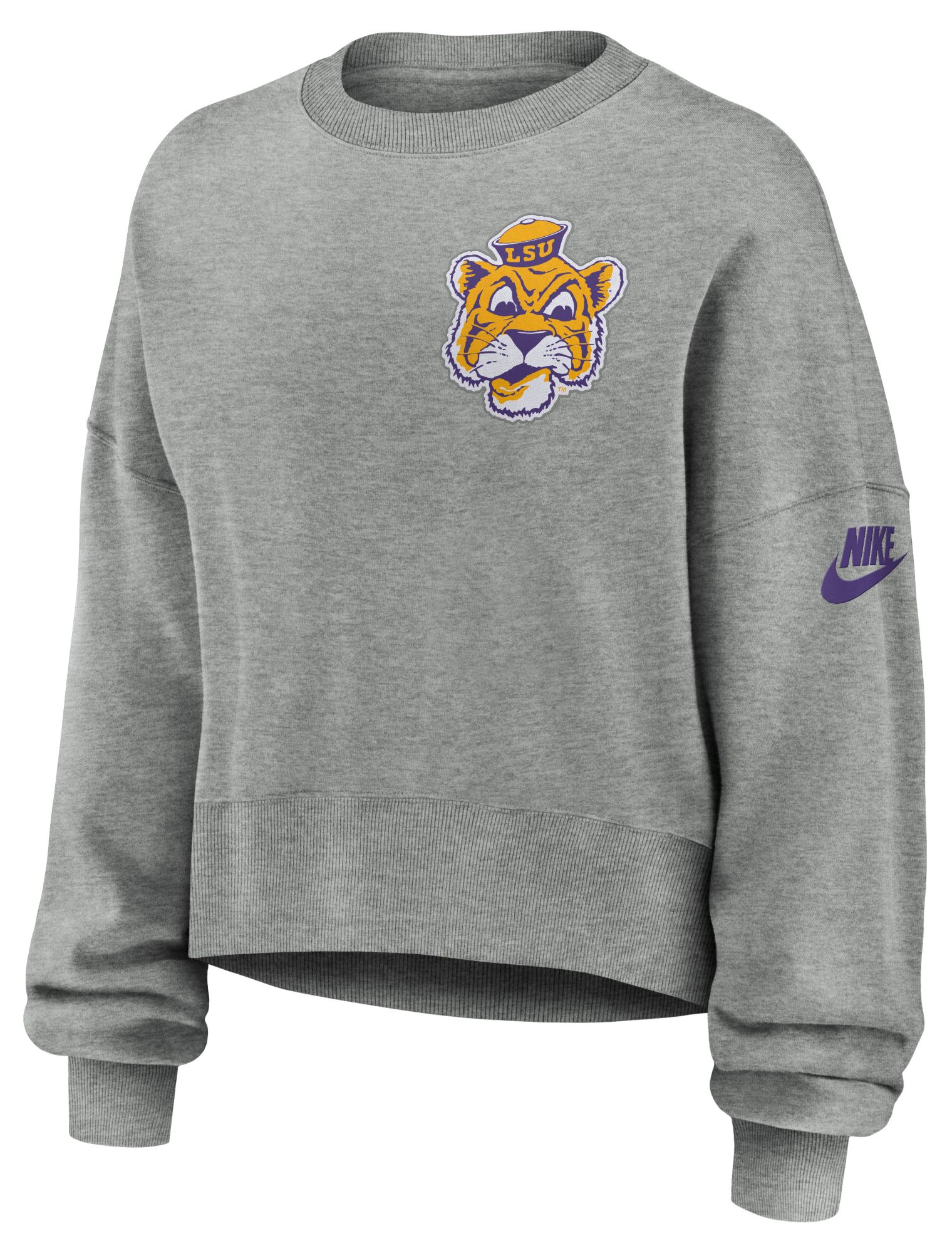 Nike Women's LSU Tigers Phoenix Crewneck Sweatshirt