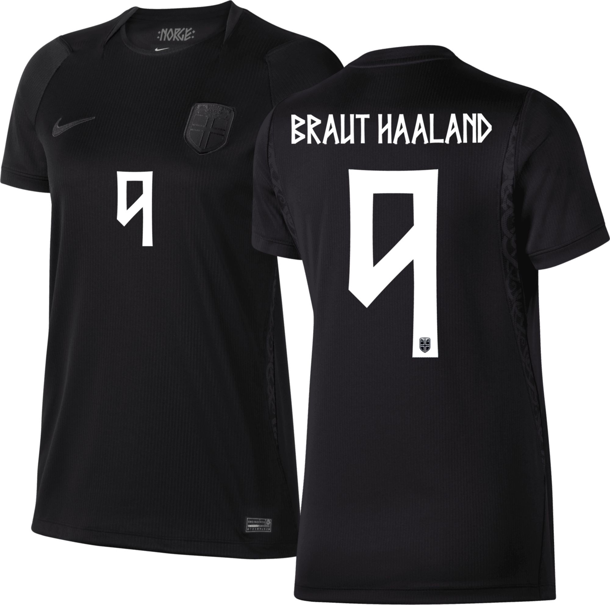 Nike Women's Norway Erling Haaland #9 2026 Away Replica Jersey