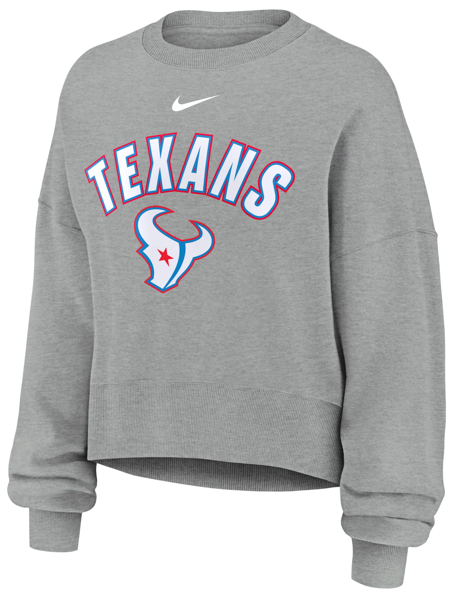 Nike Women's Houston Texans Phoenix Crewneck Sweatshirt
