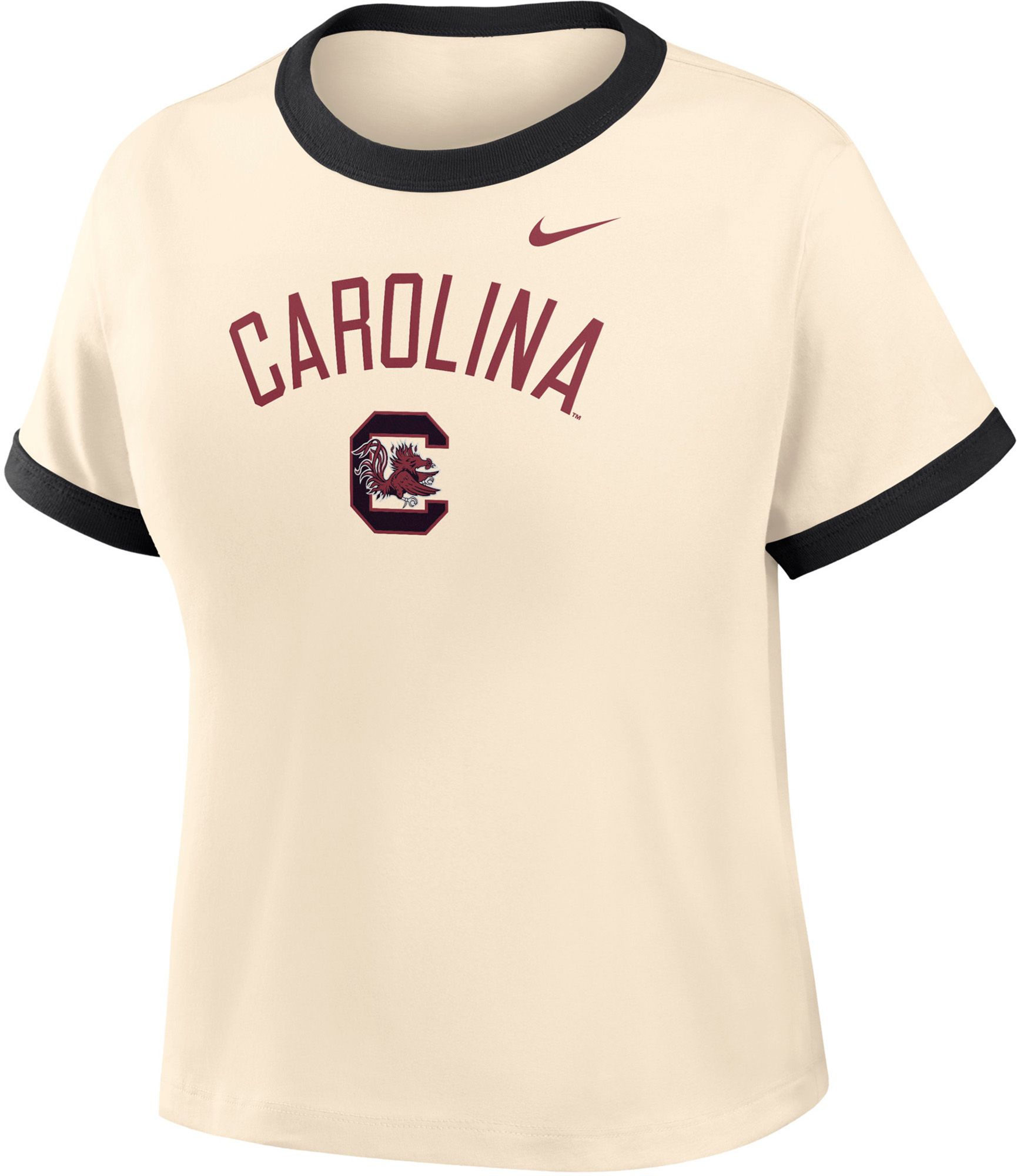 Nike Women's South Carolina Gamecocks Ranger Cropped T-Shirt