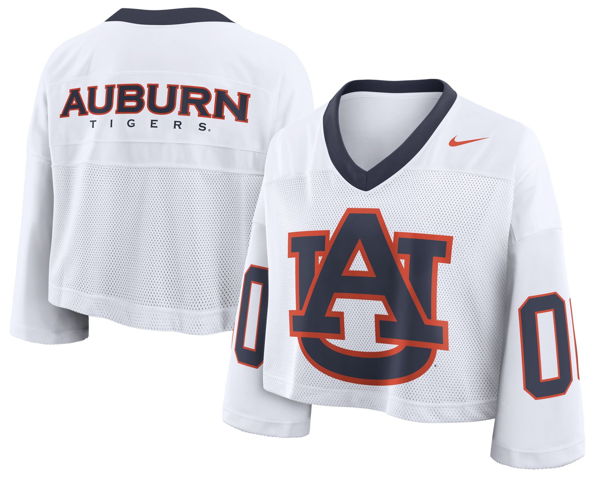 Nike Women's Auburn Tigers White Fashion Jersey