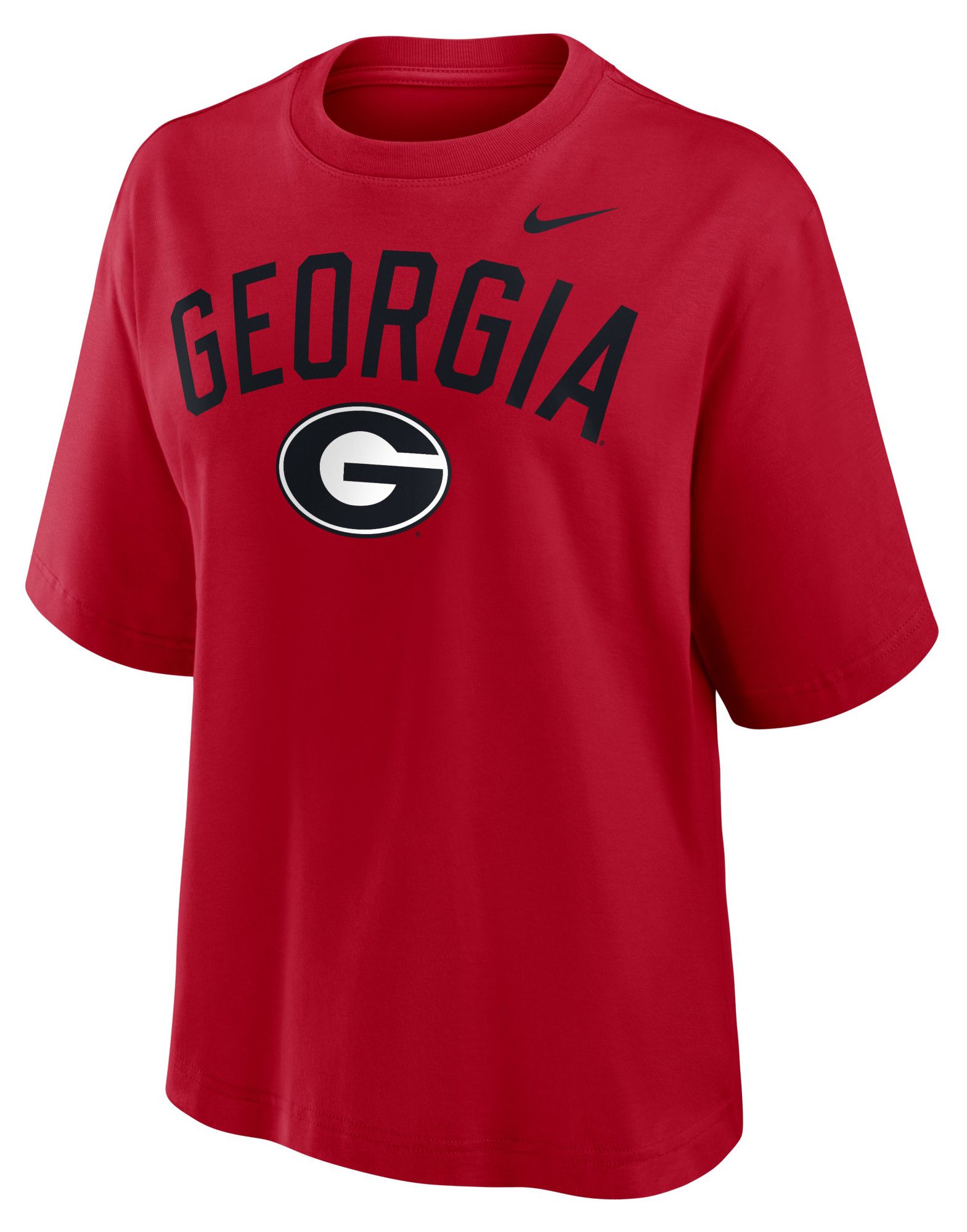 Nike Women's Georgia Bulldogs University Red Boxy T-Shirt