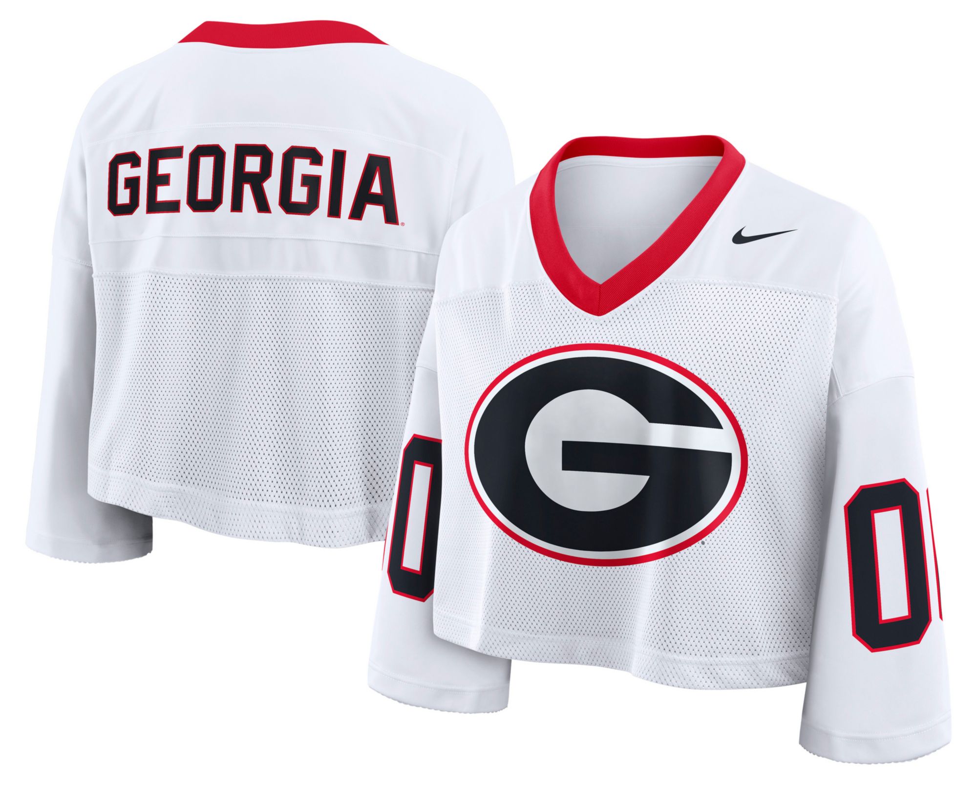 Nike Women's Georgia Bulldogs White Fashion Football Jersey