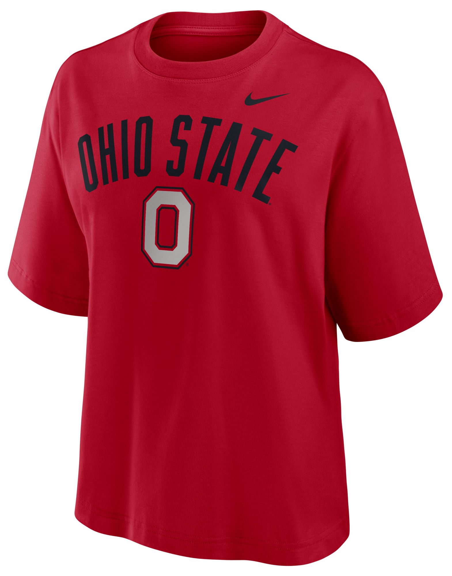 Nike Women's Ohio State Buckeyes University Red Boxy T-Shirt