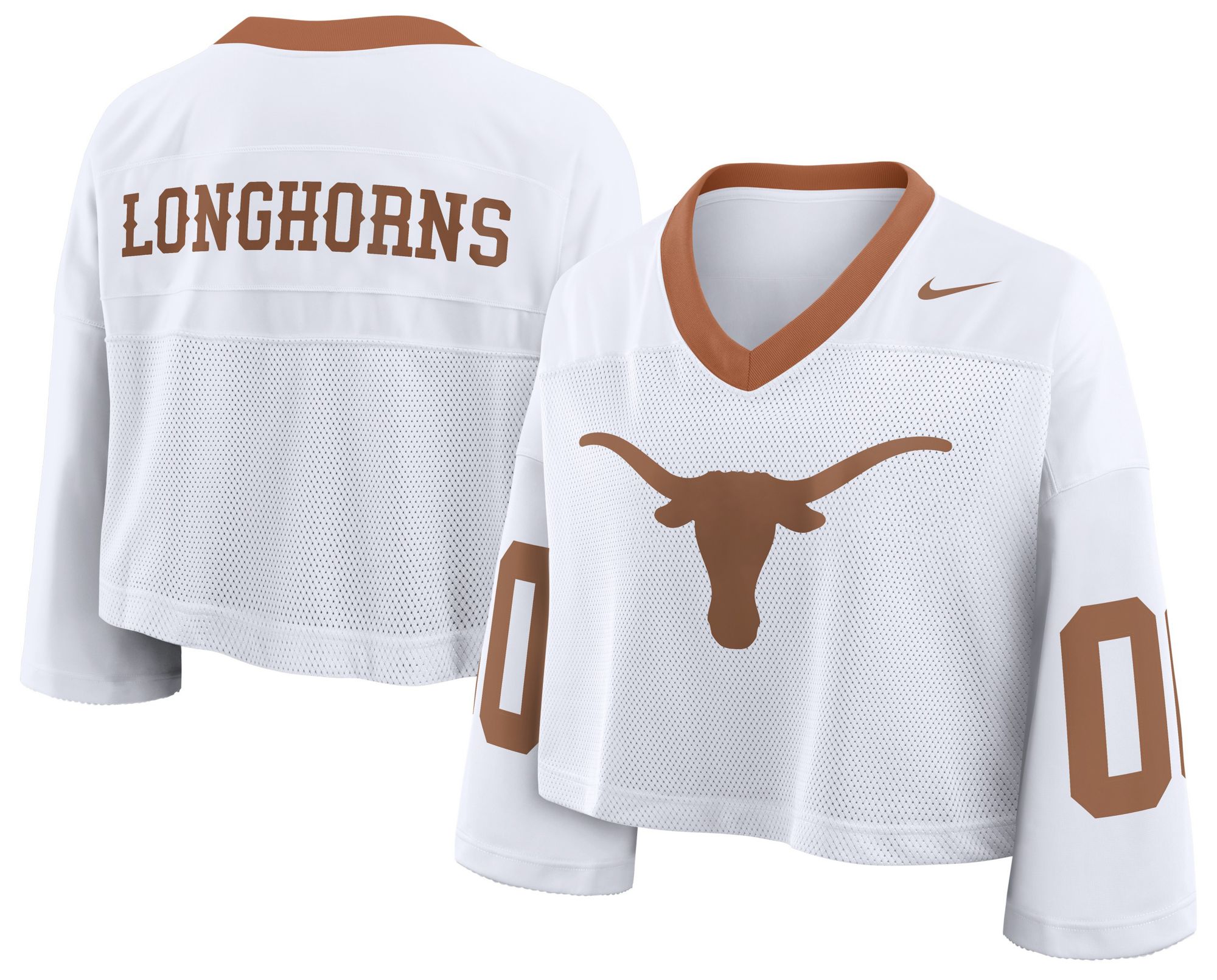 Nike Women's Texas Longhorns White Fashion Football Jersey