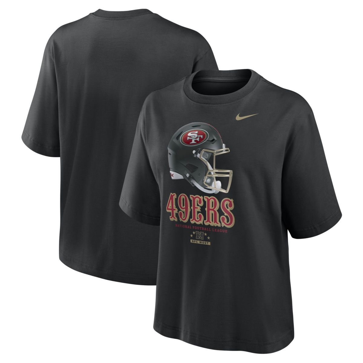 Nike Men's San Francisco 49ers Black Legend Wordmark Long Sleeve