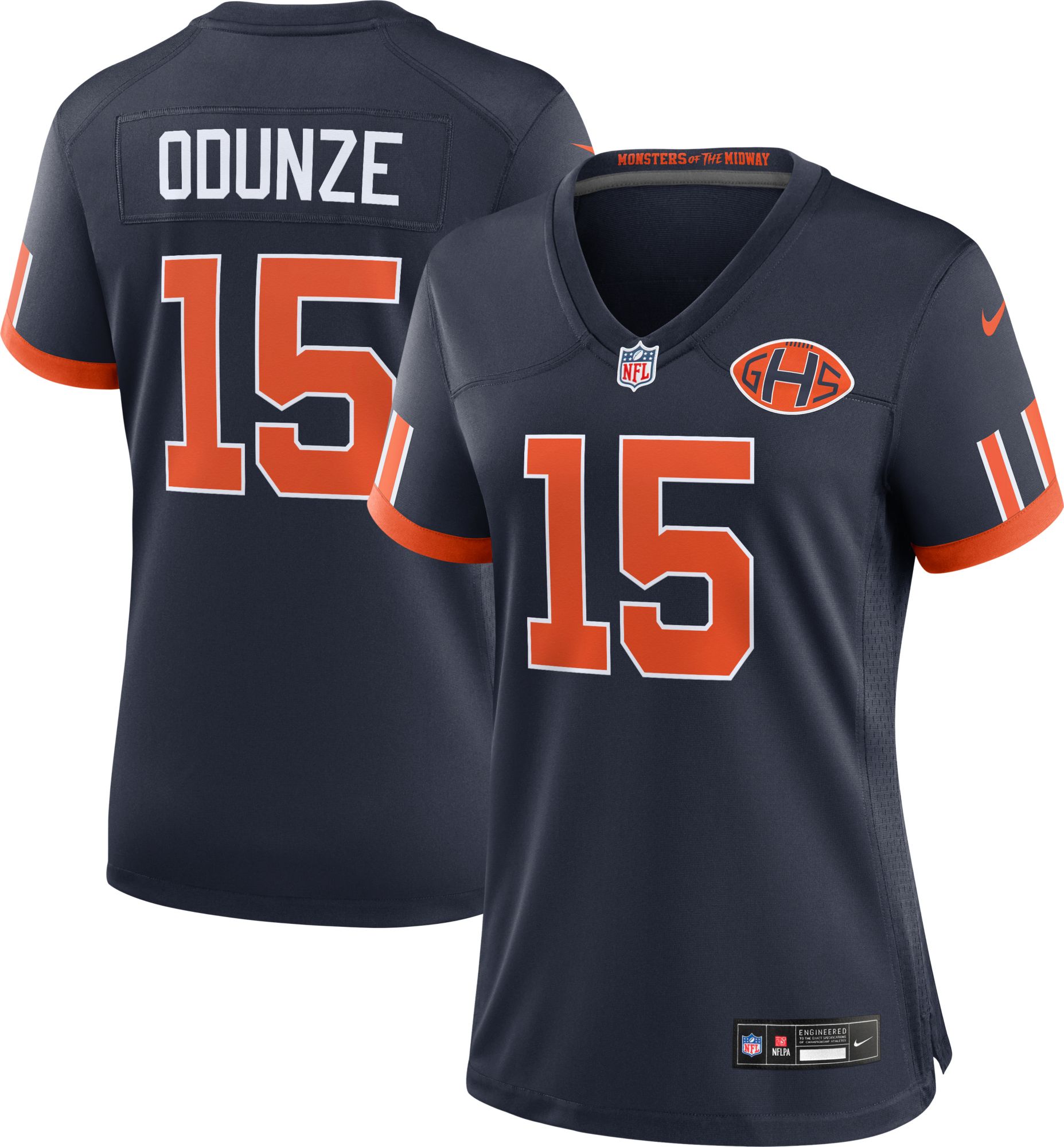 Nike Women's Chicago Bears Rome Odunze NFL Rivalries Game Jersey