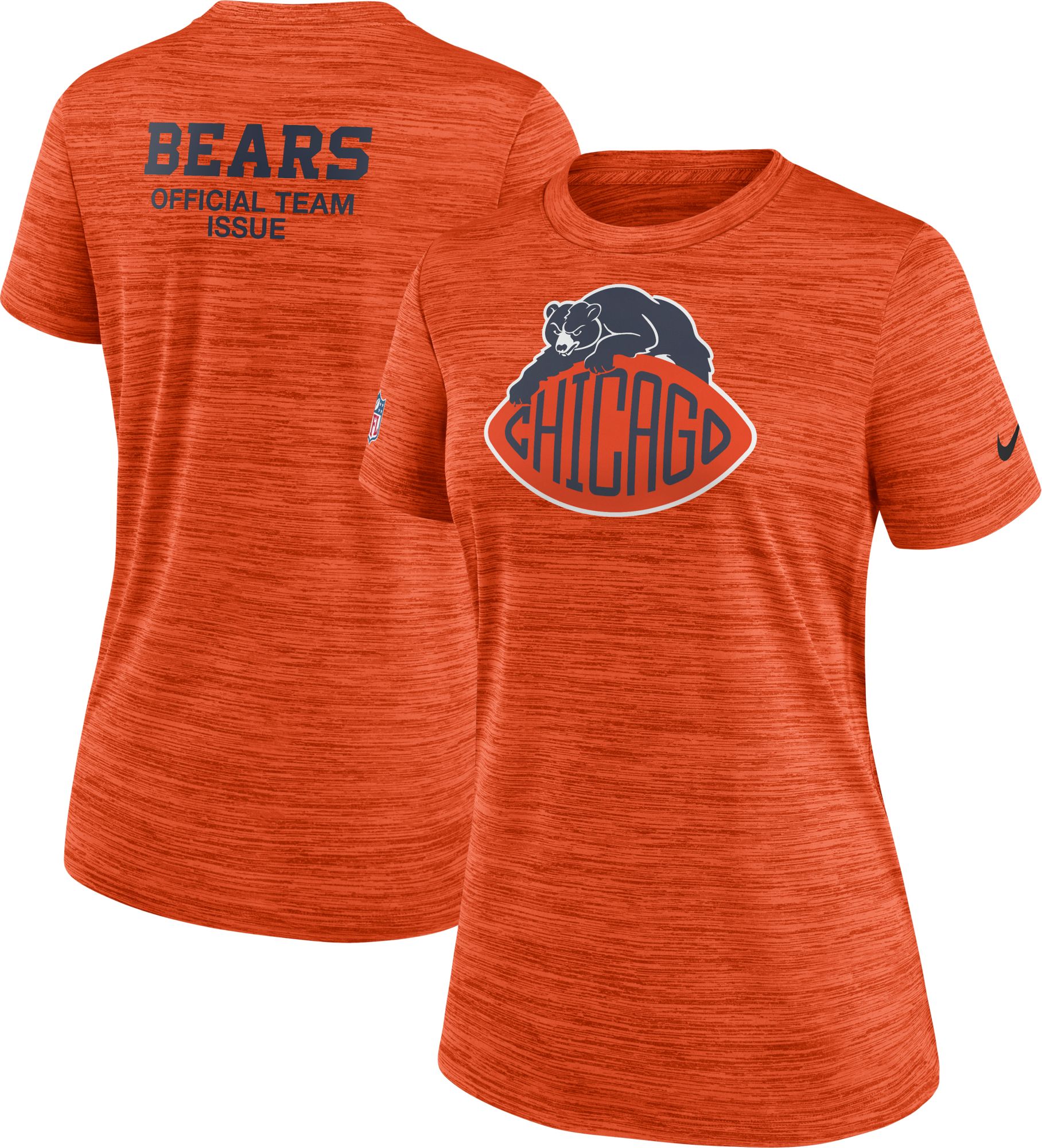Nike Women's Chicago Bears NFL Rivalries Velocity T-Shirt