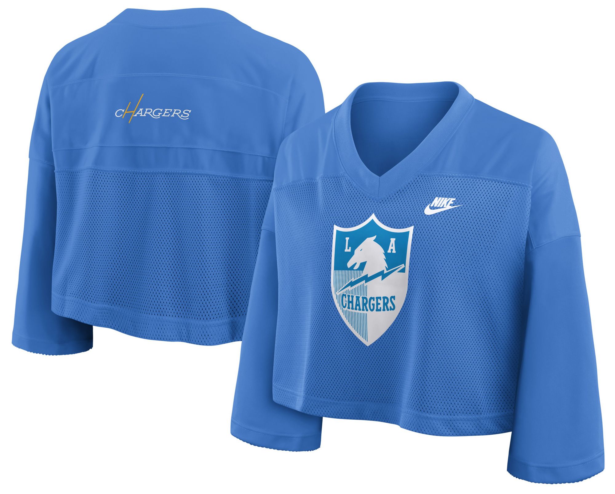 Nike Women's Los Angeles Chargers Italy Blue Rewind Jersey