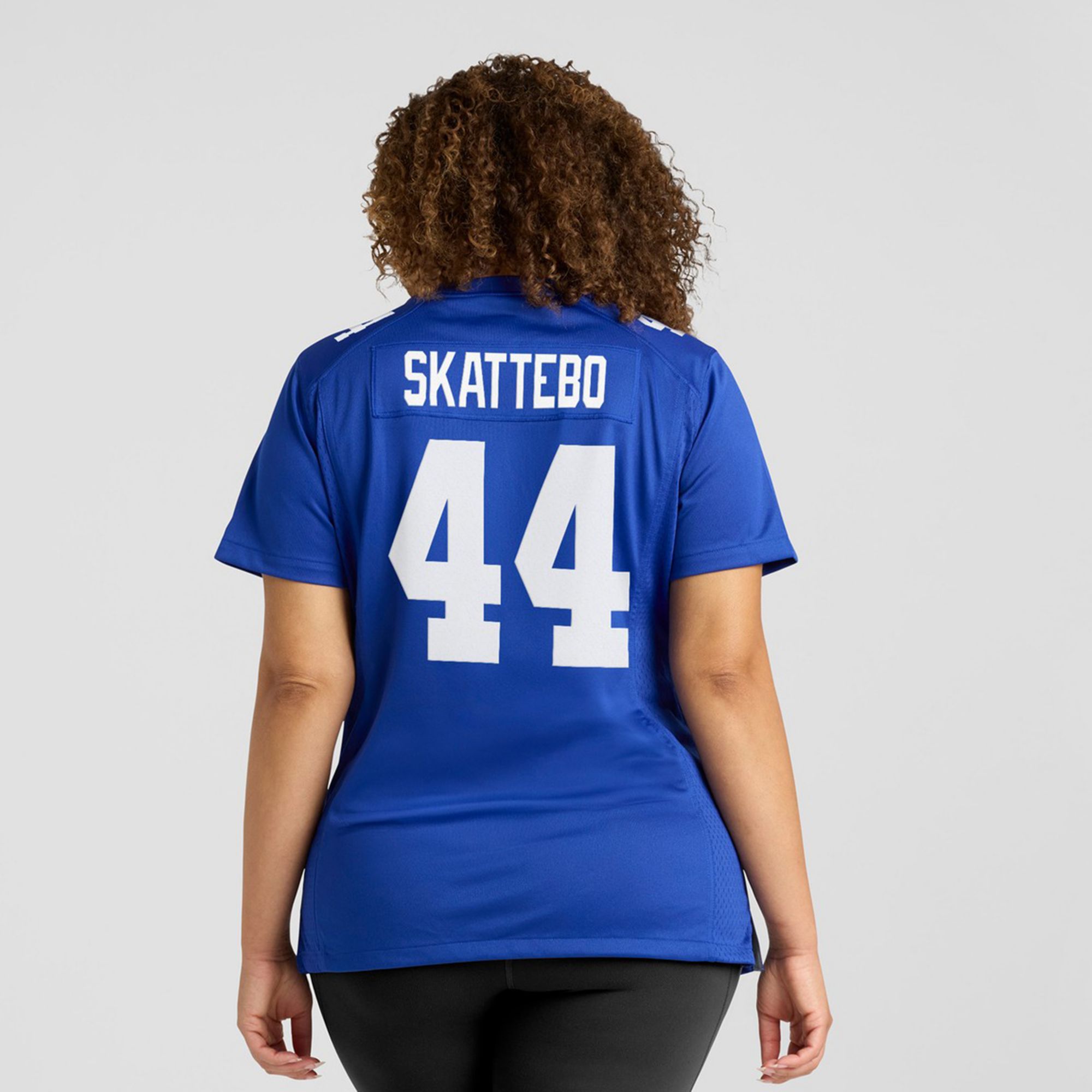 Nike Women's New York Giants Cam Skattebo #44 Rush Blue Home Game Jersey