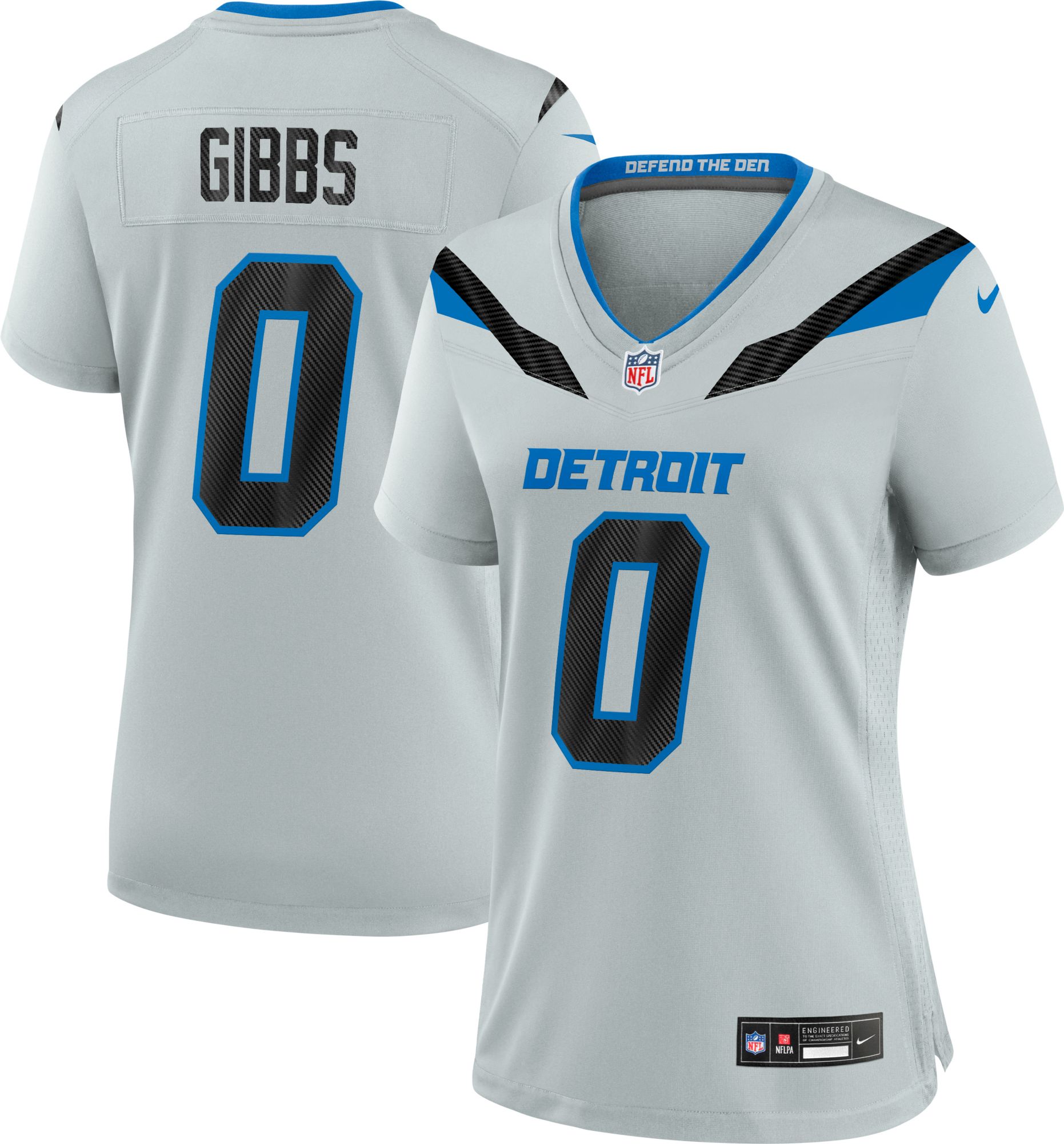 Nike Women's Detroit Lions Jahmyr Gibbs NFL Rivalries Game Jersey