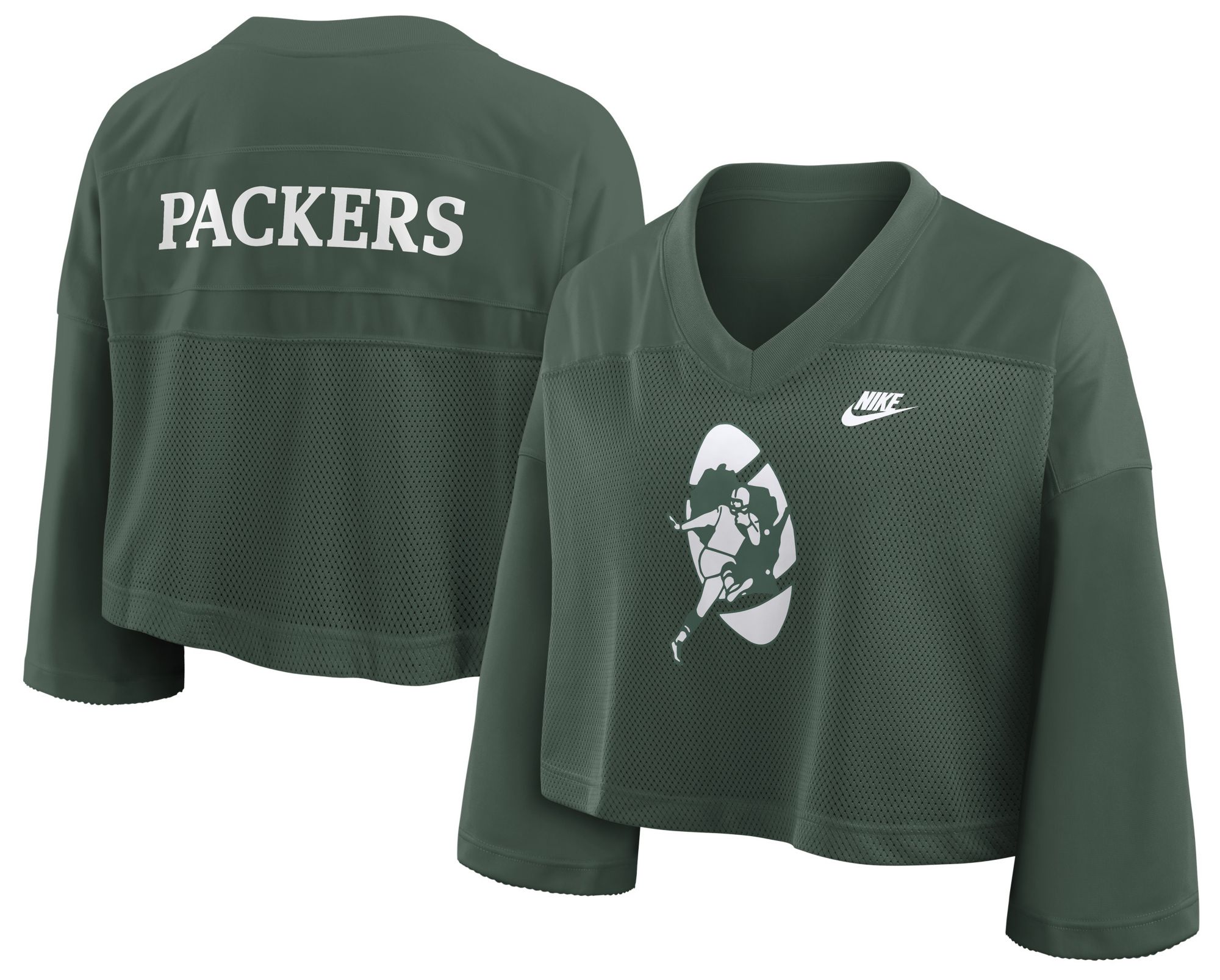 Nike Women's Green Bay Packers Fir Rewind Jersey