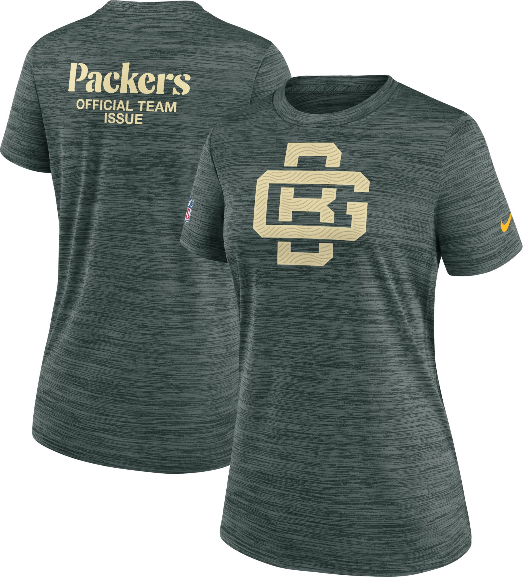 Nike Women's Green Bay Packers NFL Rivalries Velocity T-Shirt