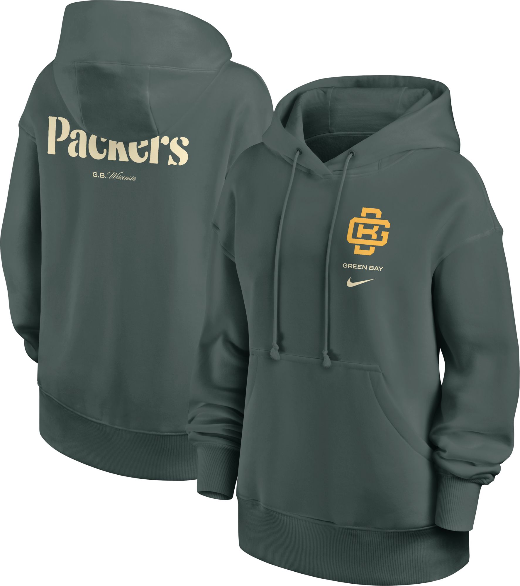 Nike Women's Green Bay Packers NFL Rivalries Phoenix Hoodie