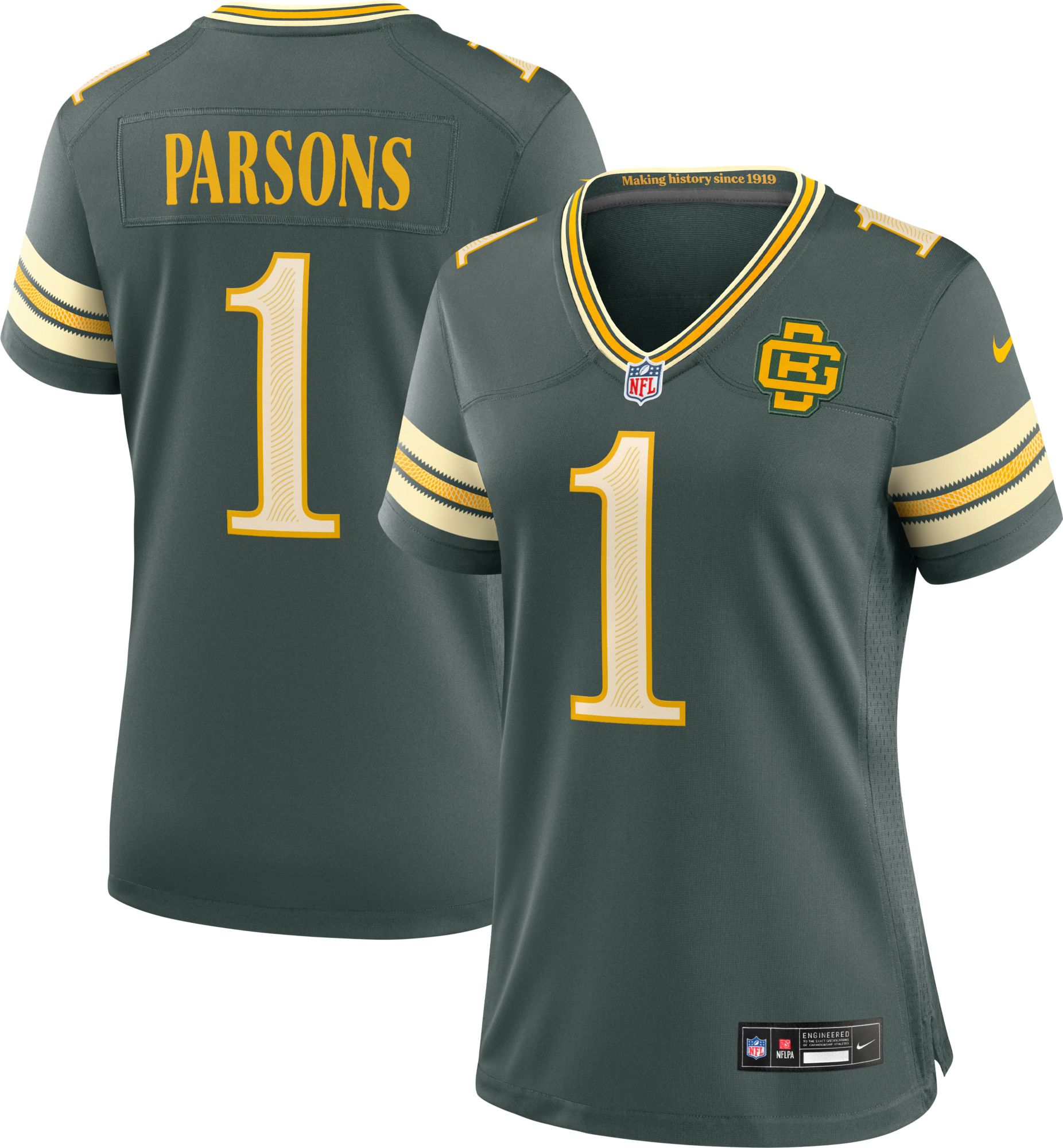 Nike Women's Green Bay Packers Micah Parsons NFL Rivalries Game Jersey